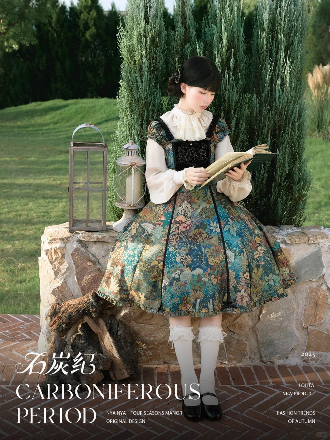 【受注予約~10/29】石炭紀 ワンピース・ジャンパースカート・ブラウス【NyaNya】