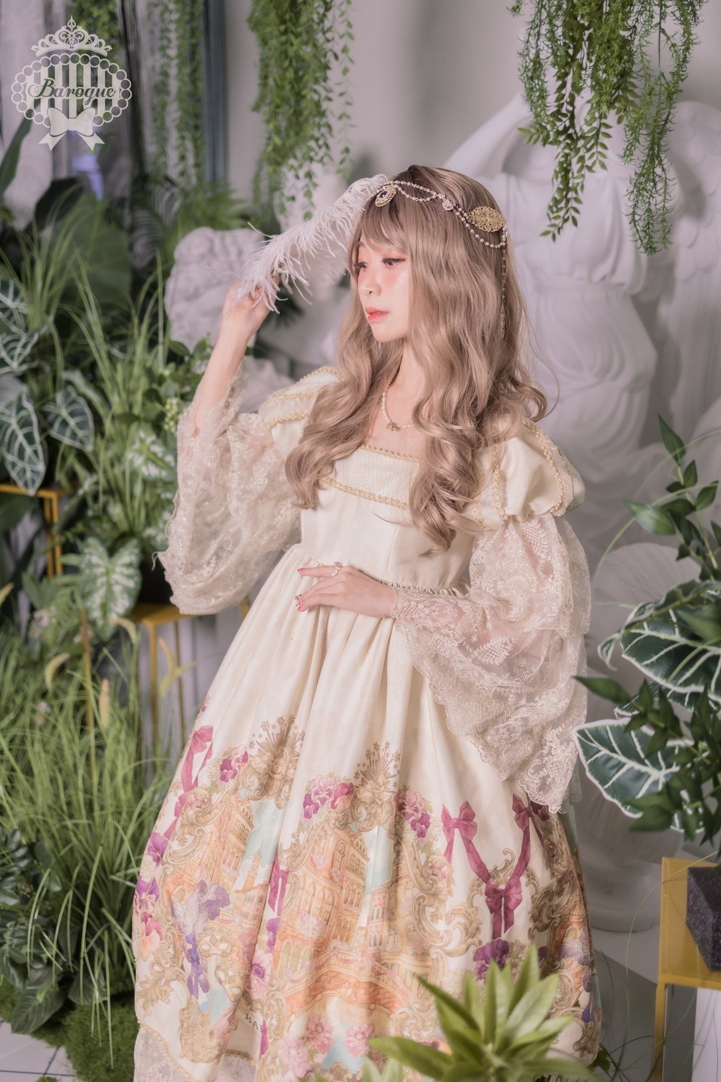 【受注予約~3/22】Venezia Dress【Baroque x Sakizo】