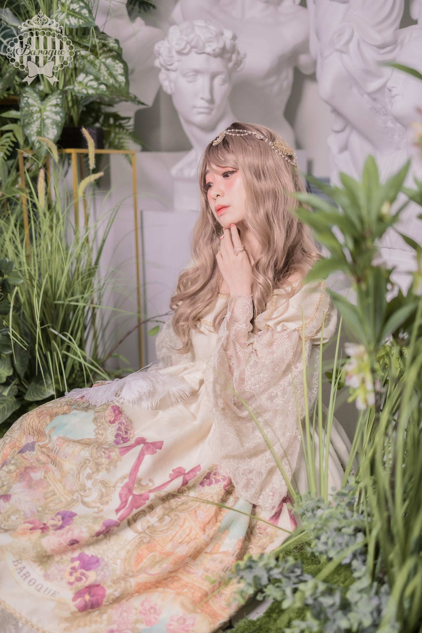 【受注予約~3/22】Venezia Dress【Baroque x Sakizo】