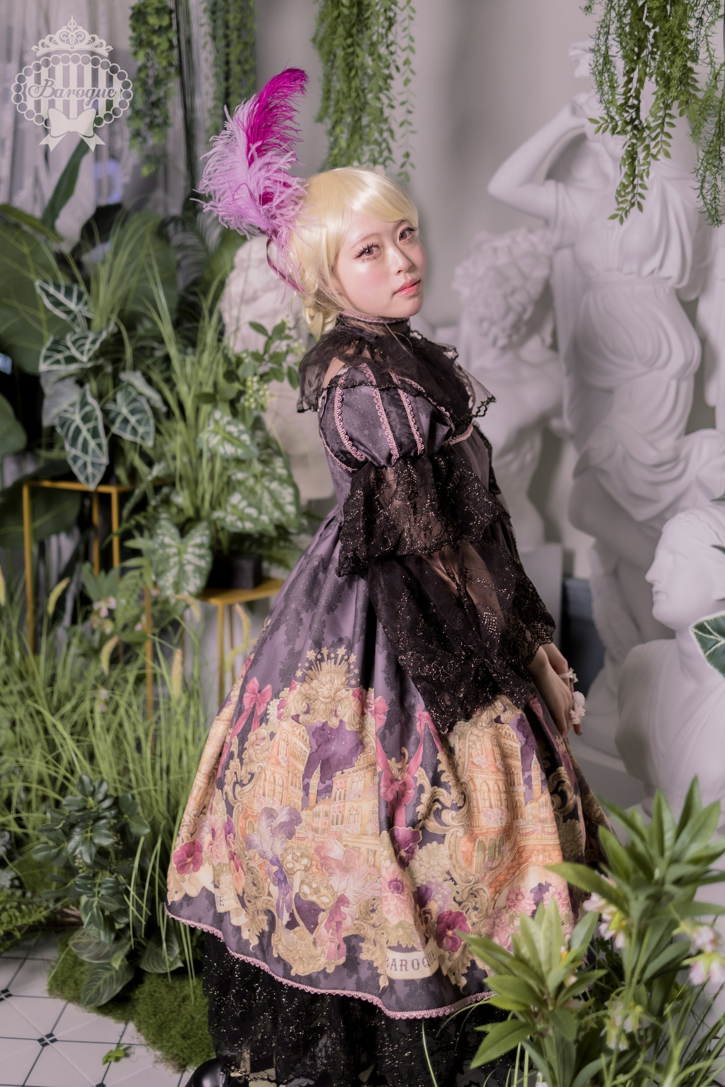 【受注予約~3/22】Venezia Dress【Baroque x Sakizo】