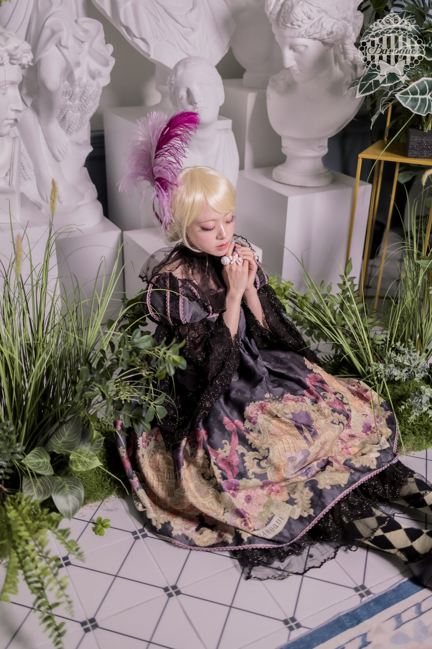 【受注予約~3/22】Venezia Dress【Baroque x Sakizo】