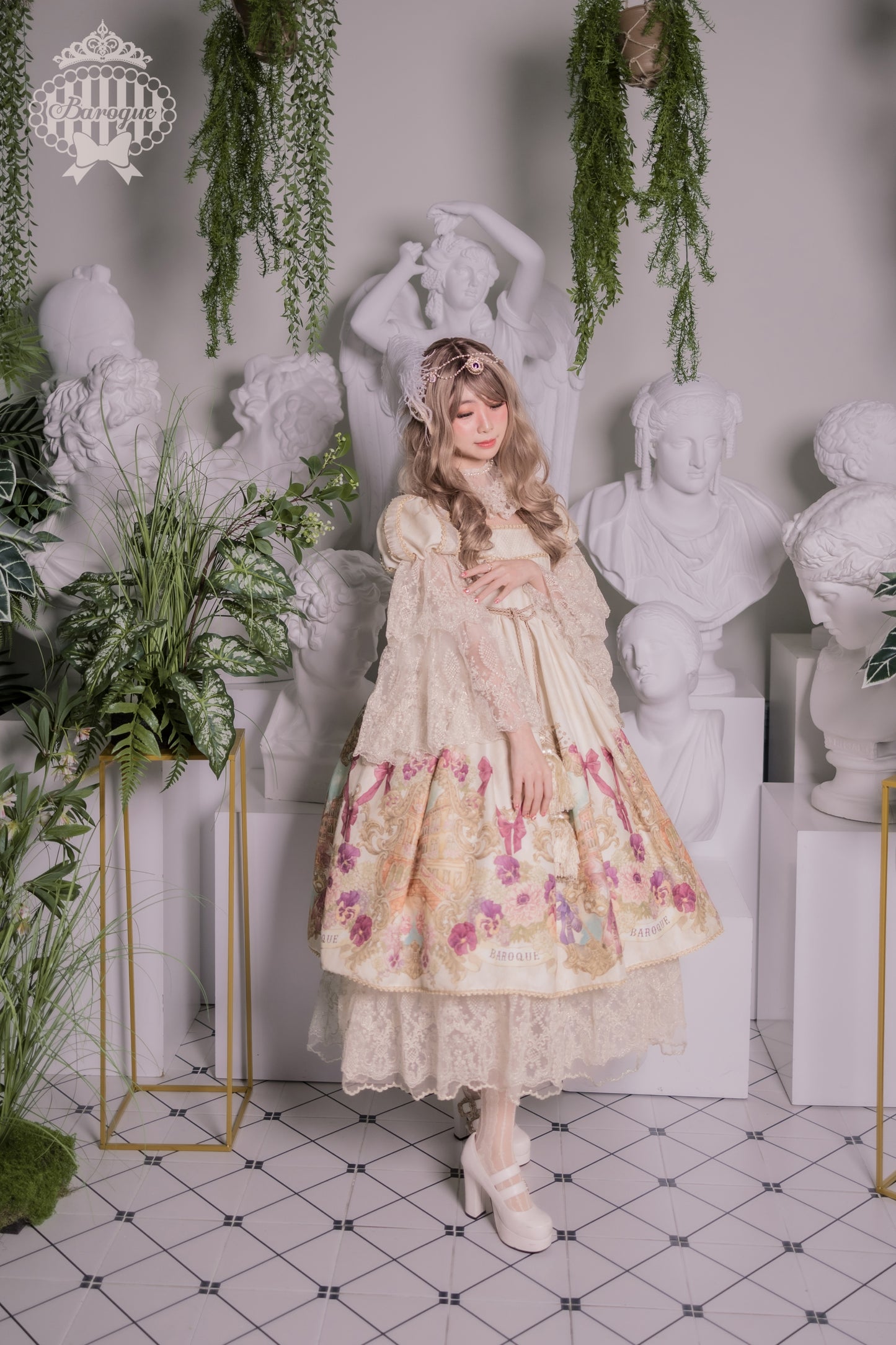 【受注予約~3/22】Venezia Dress【Baroque x Sakizo】