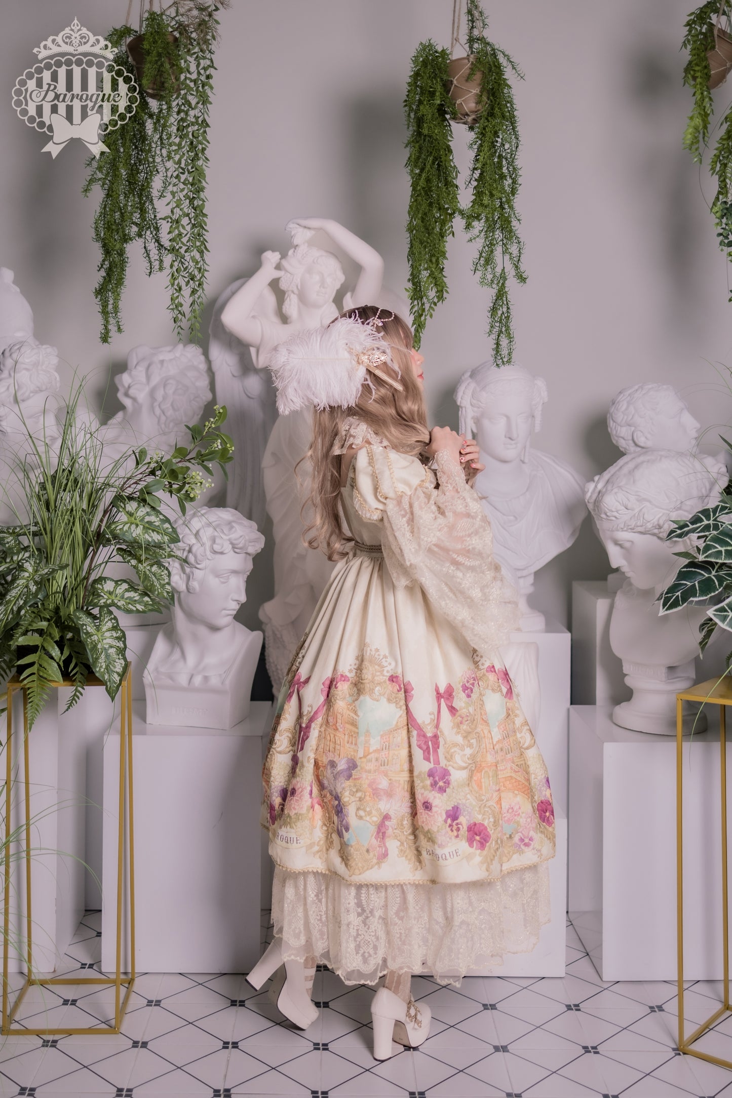 【受注予約~3/22】Venezia Dress【Baroque x Sakizo】