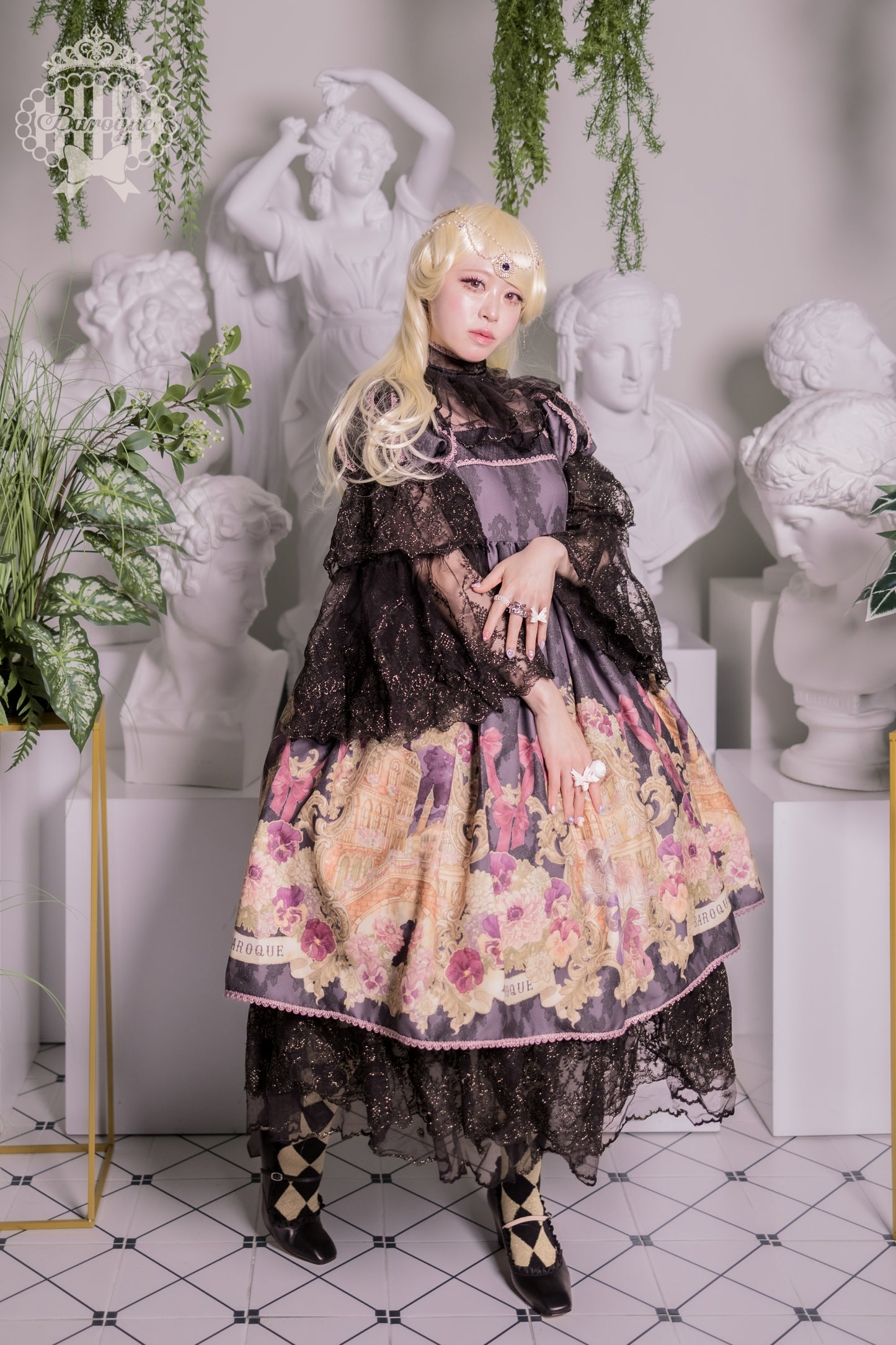【受注予約~3/22】Venezia Dress【Baroque x Sakizo】