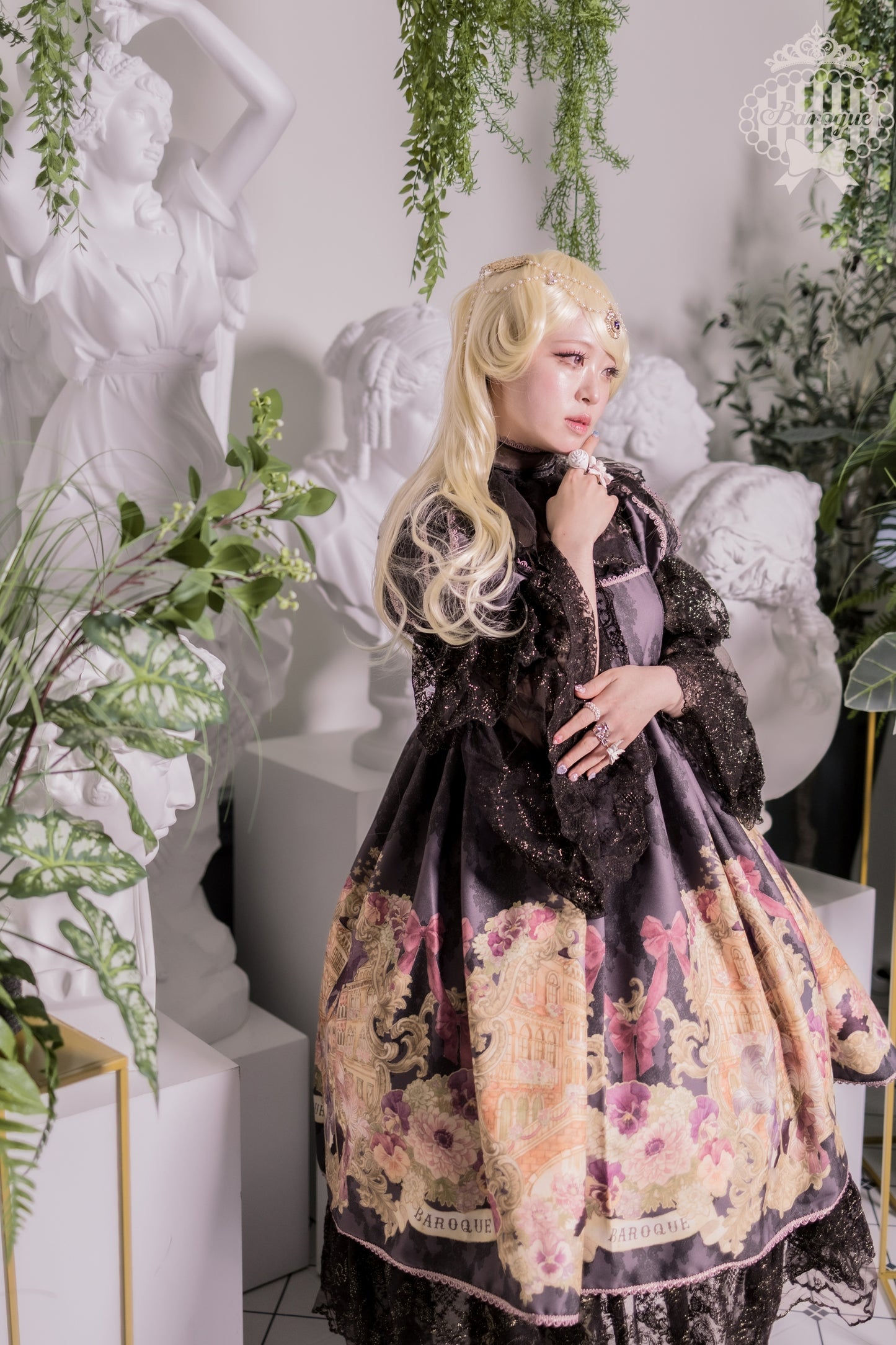 【受注予約~3/22】Venezia Dress【Baroque x Sakizo】