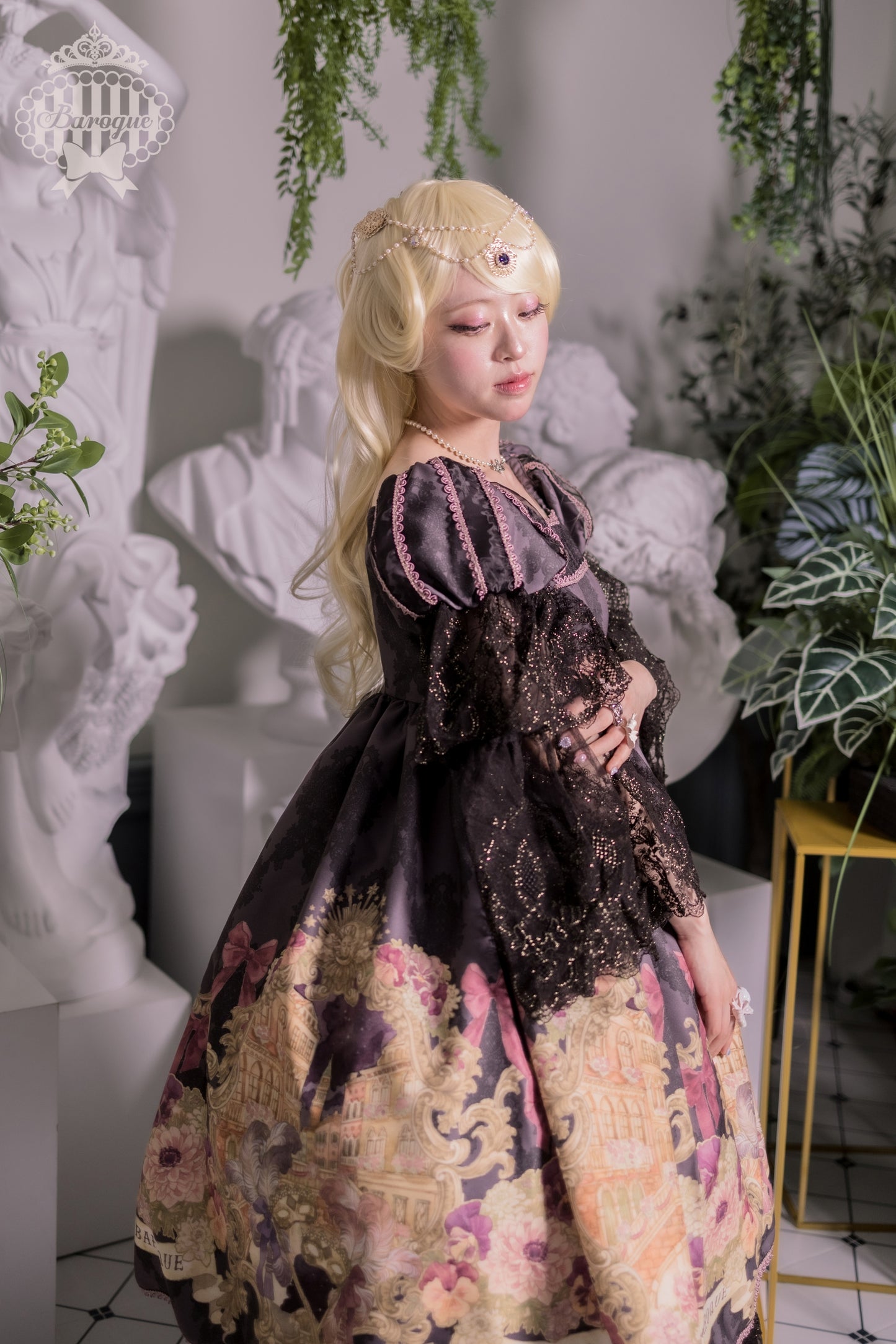 【受注予約~3/22】Venezia Dress【Baroque x Sakizo】