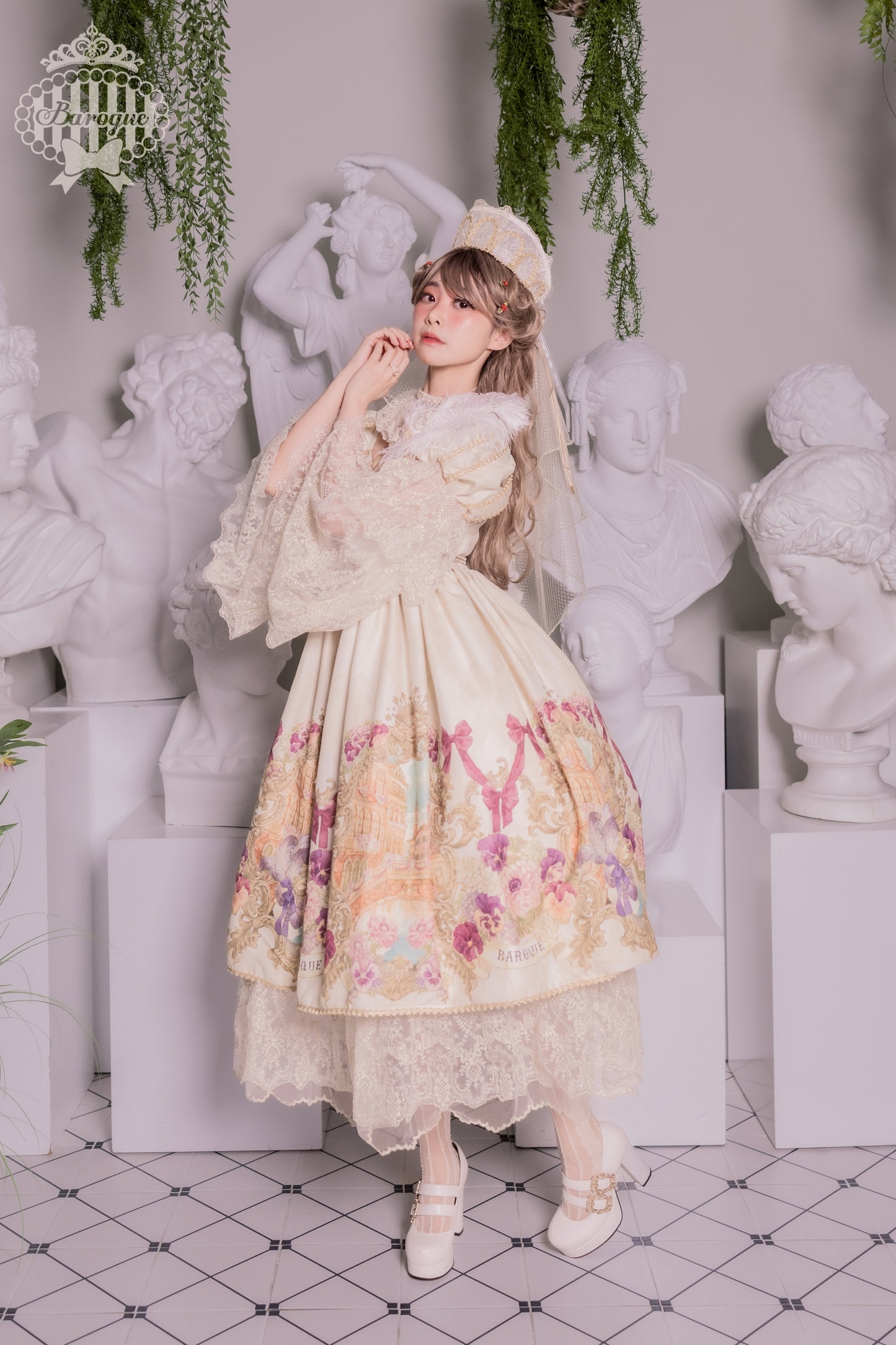 【受注予約~3/22】Venezia Dress【Baroque x Sakizo】