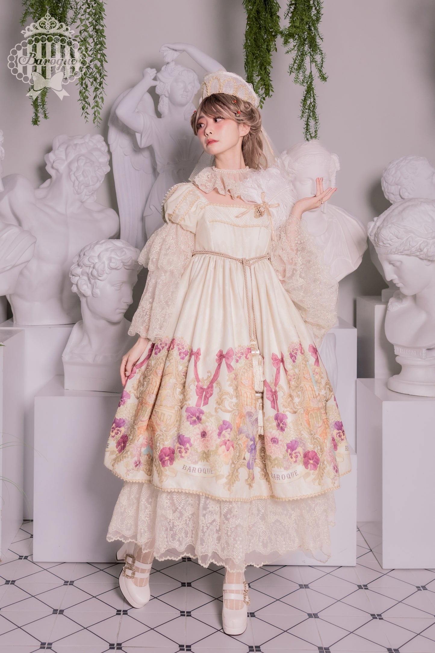 【受注予約~3/22】Venezia Dress【Baroque x Sakizo】