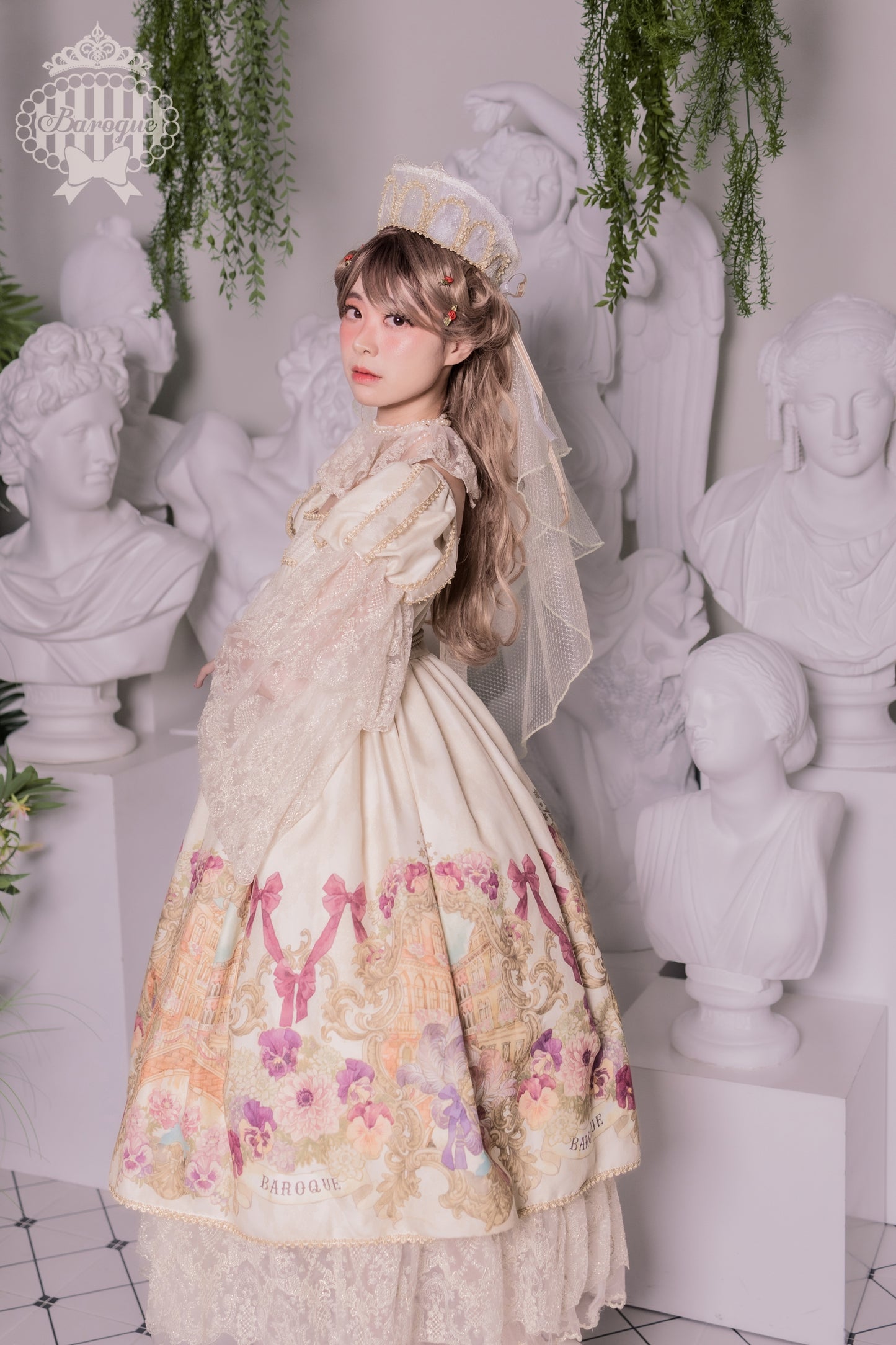 【受注予約~3/22】Venezia Dress【Baroque x Sakizo】