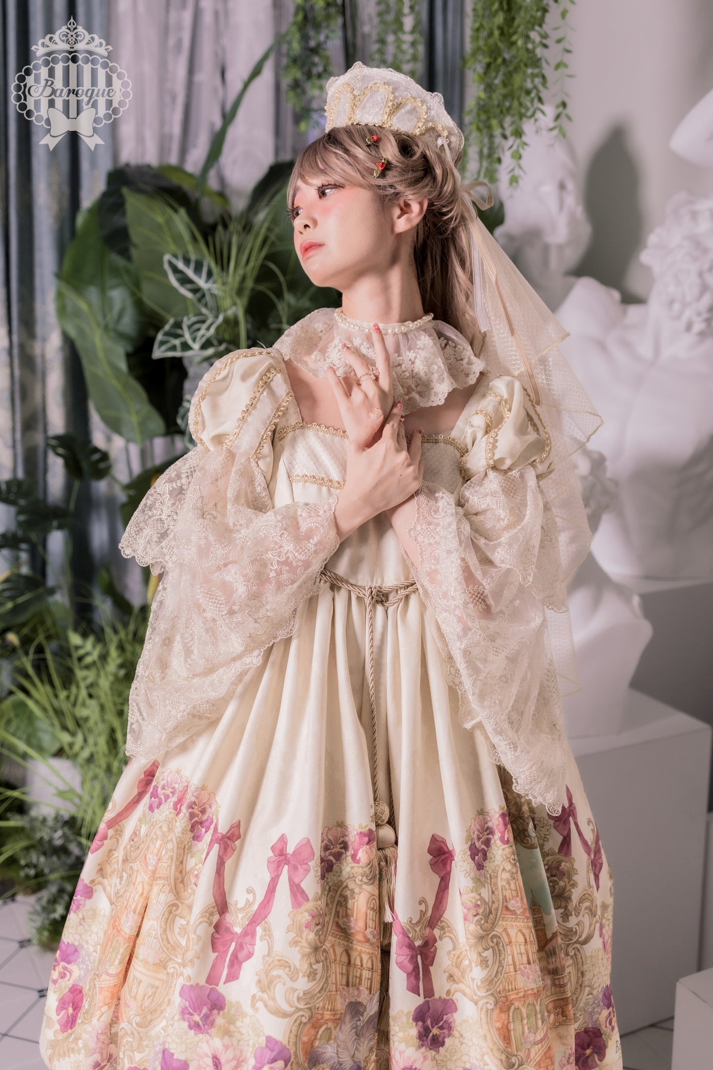 【受注予約~3/22】Venezia Dress【Baroque x Sakizo】