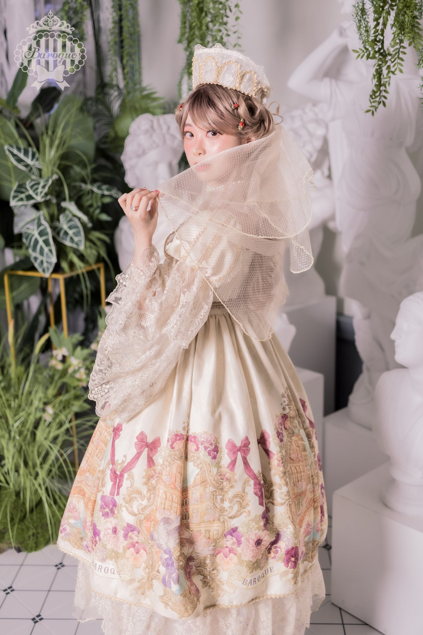 【受注予約~3/22】Venezia Dress【Baroque x Sakizo】