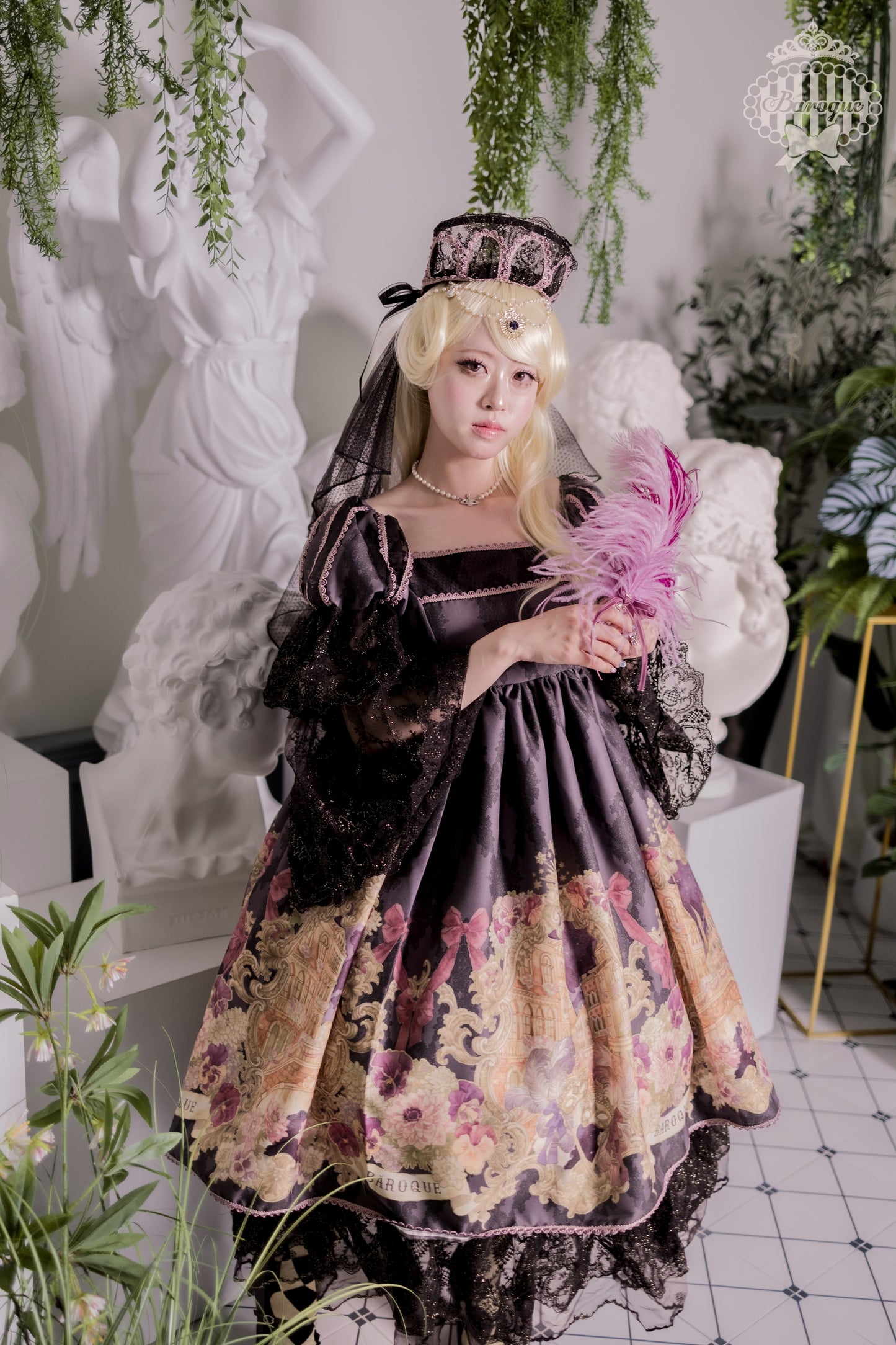 【受注予約~3/22】Venezia Dress【Baroque x Sakizo】