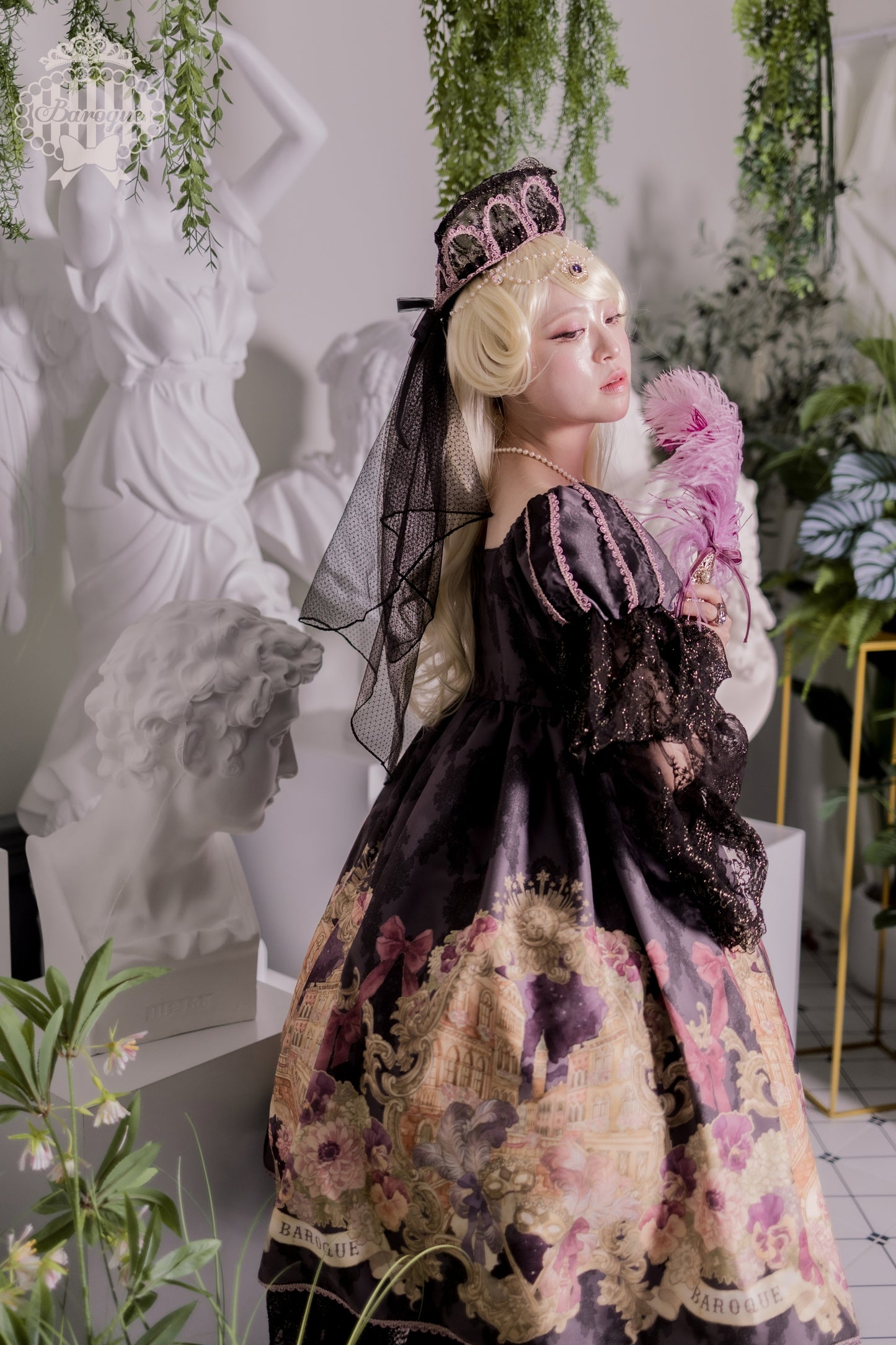 【受注予約~3/22】Venezia Dress【Baroque x Sakizo】
