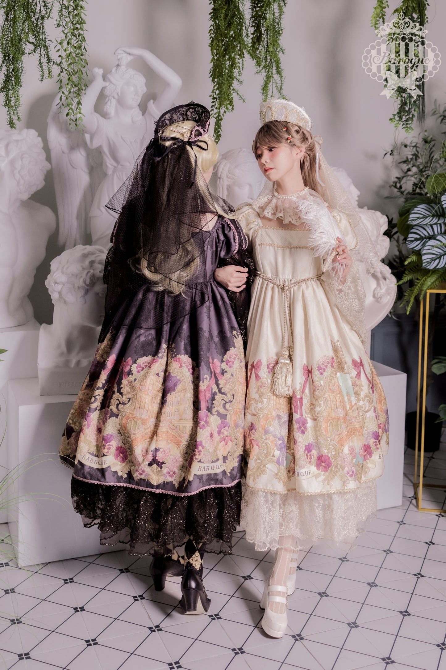 【受注予約~3/22】Venezia Dress【Baroque x Sakizo】