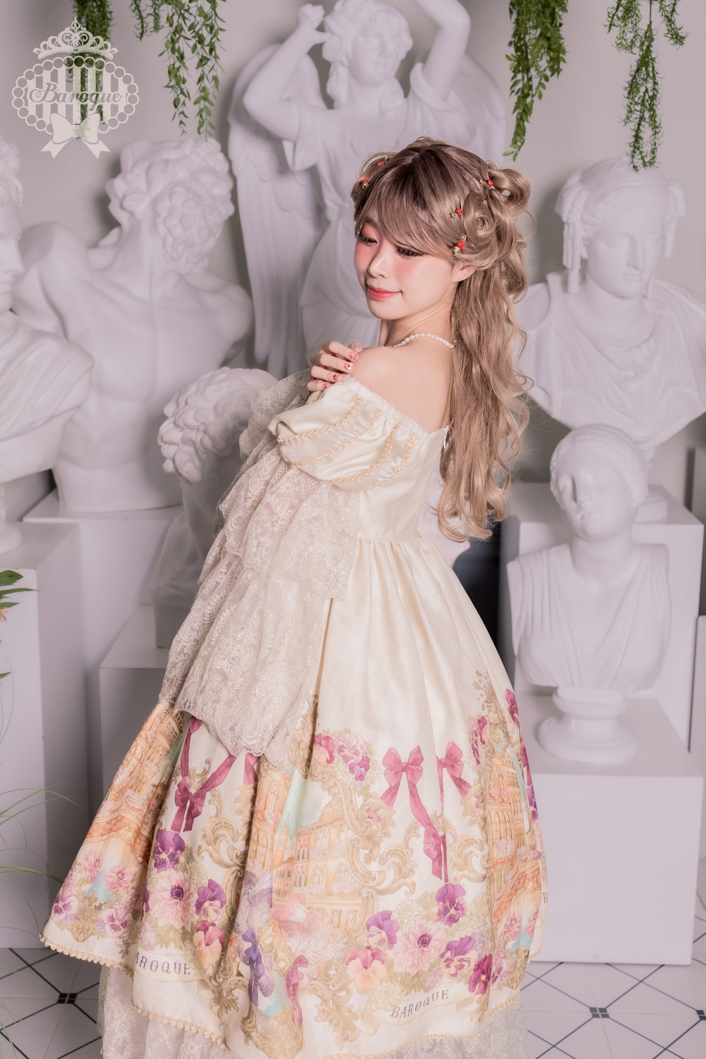 【受注予約~3/22】Venezia Dress【Baroque x Sakizo】