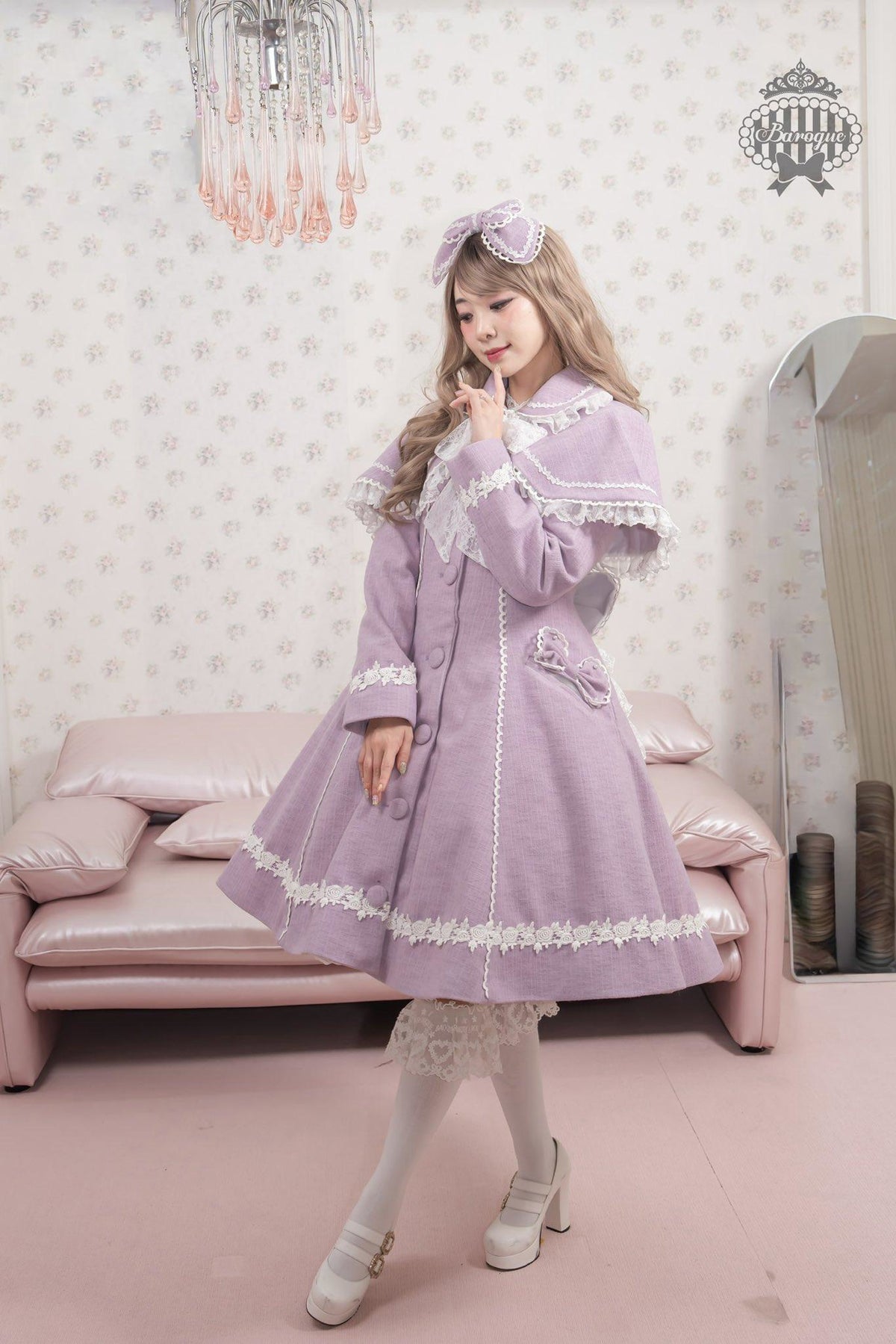 【受注予約~11/1】Wild Rose Coat【Baroque】