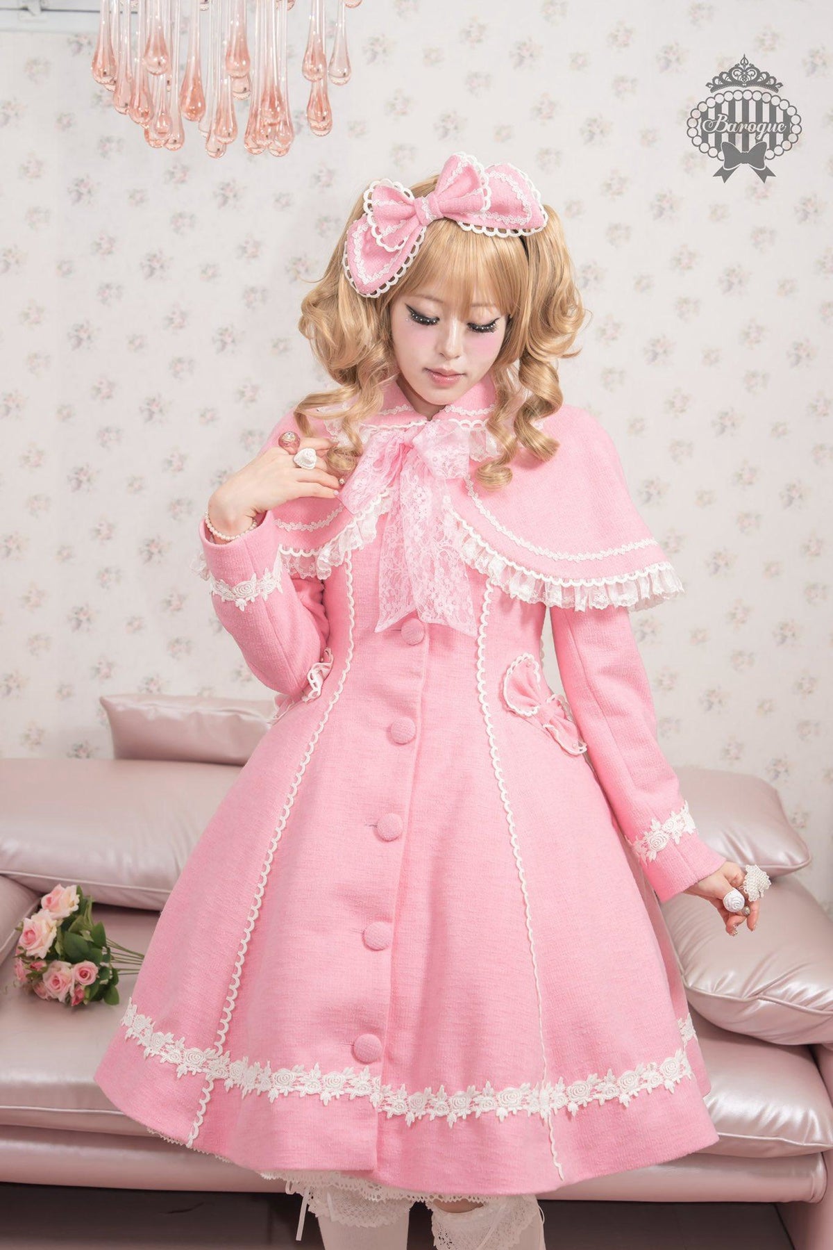 【受注予約~11/1】Wild Rose Coat【Baroque】