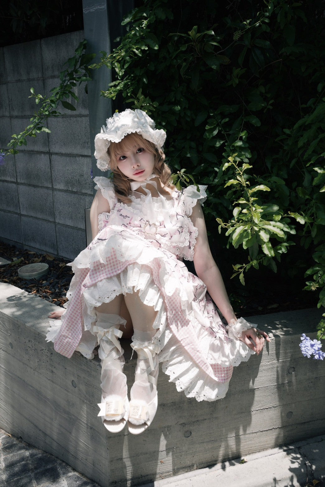 【受注予約~7/5】Fluffy Puff Shoes【RoseMarie seoir×Pure Tea】