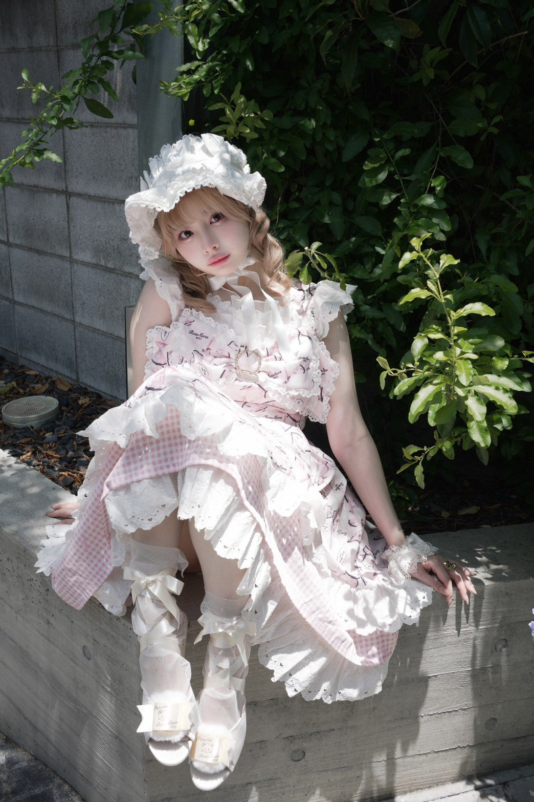 【受注予約~7/5】Fluffy Puff Shoes【RoseMarie seoir×Pure Tea】