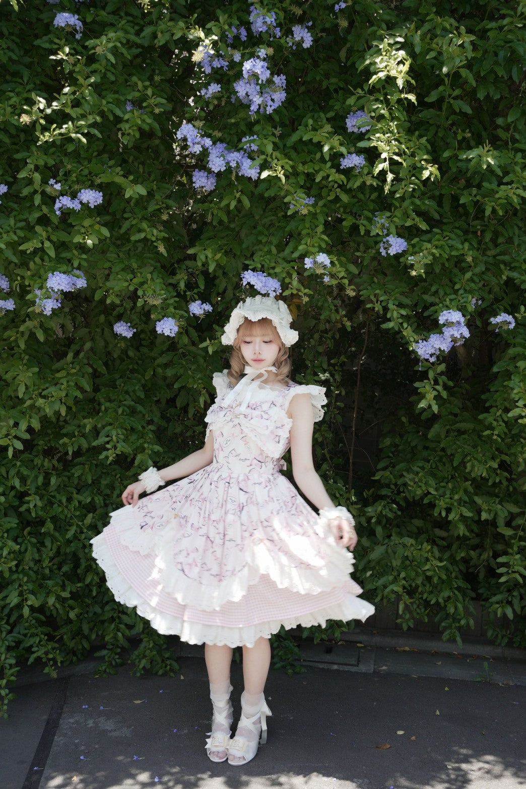 【受注予約~7/5】Fluffy Puff Shoes【RoseMarie seoir×Pure Tea】