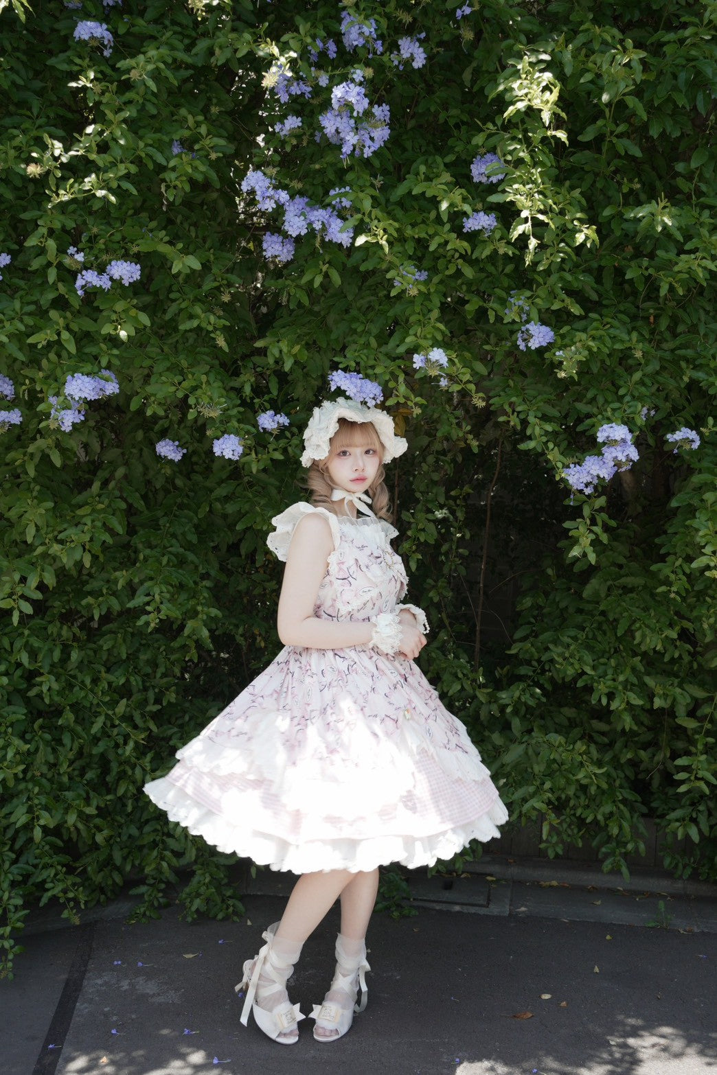 【受注予約~7/5】Fluffy Puff Shoes【RoseMarie seoir×Pure Tea】