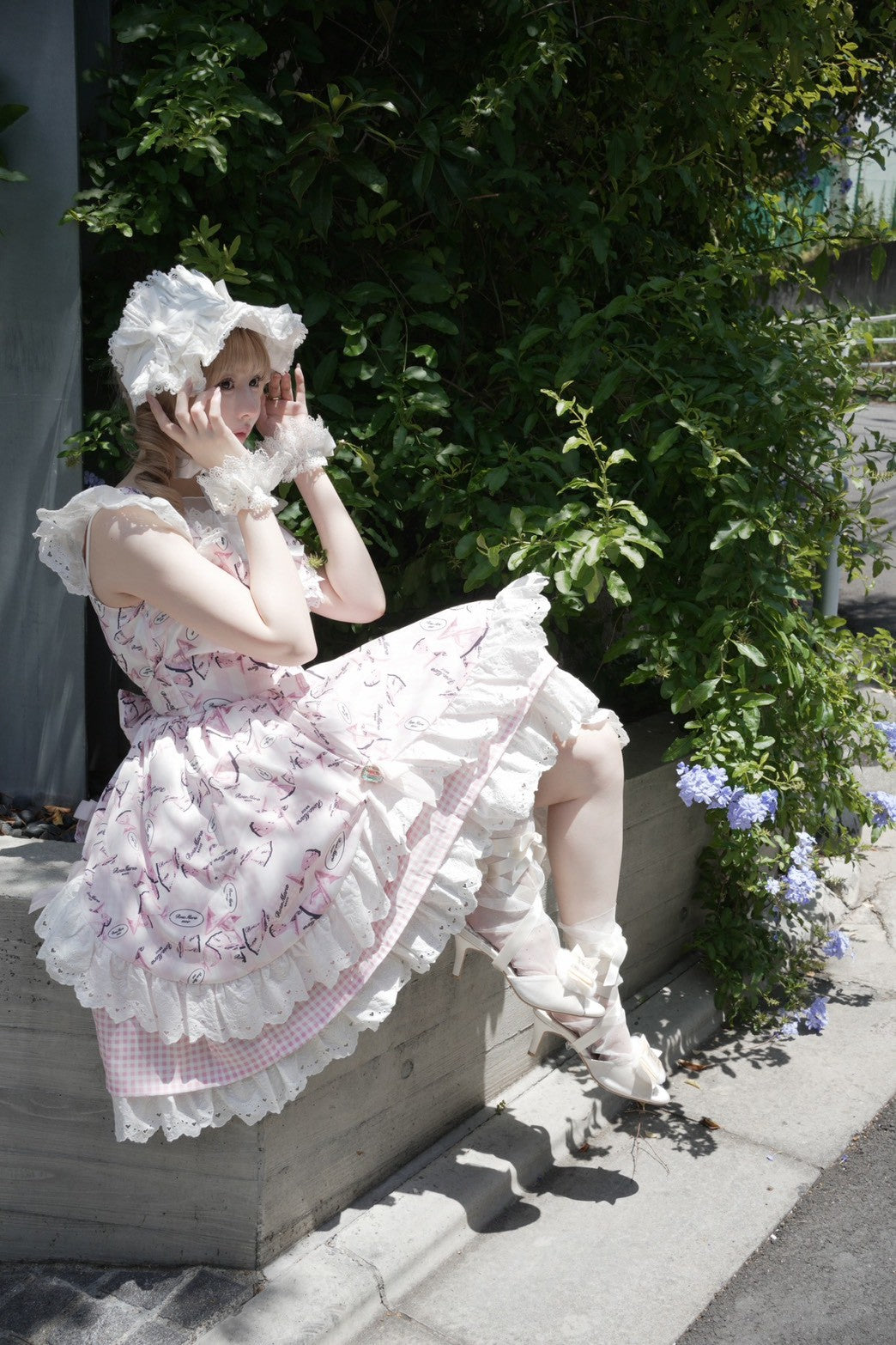 【受注予約~7/5】Fluffy Puff Shoes【RoseMarie seoir×Pure Tea】