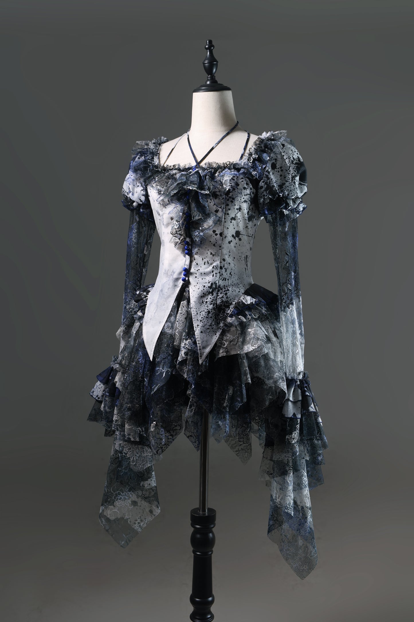 【受注予約~12/10】Horrible Wonderland ブラウス(プリントver.)【Lilith House】