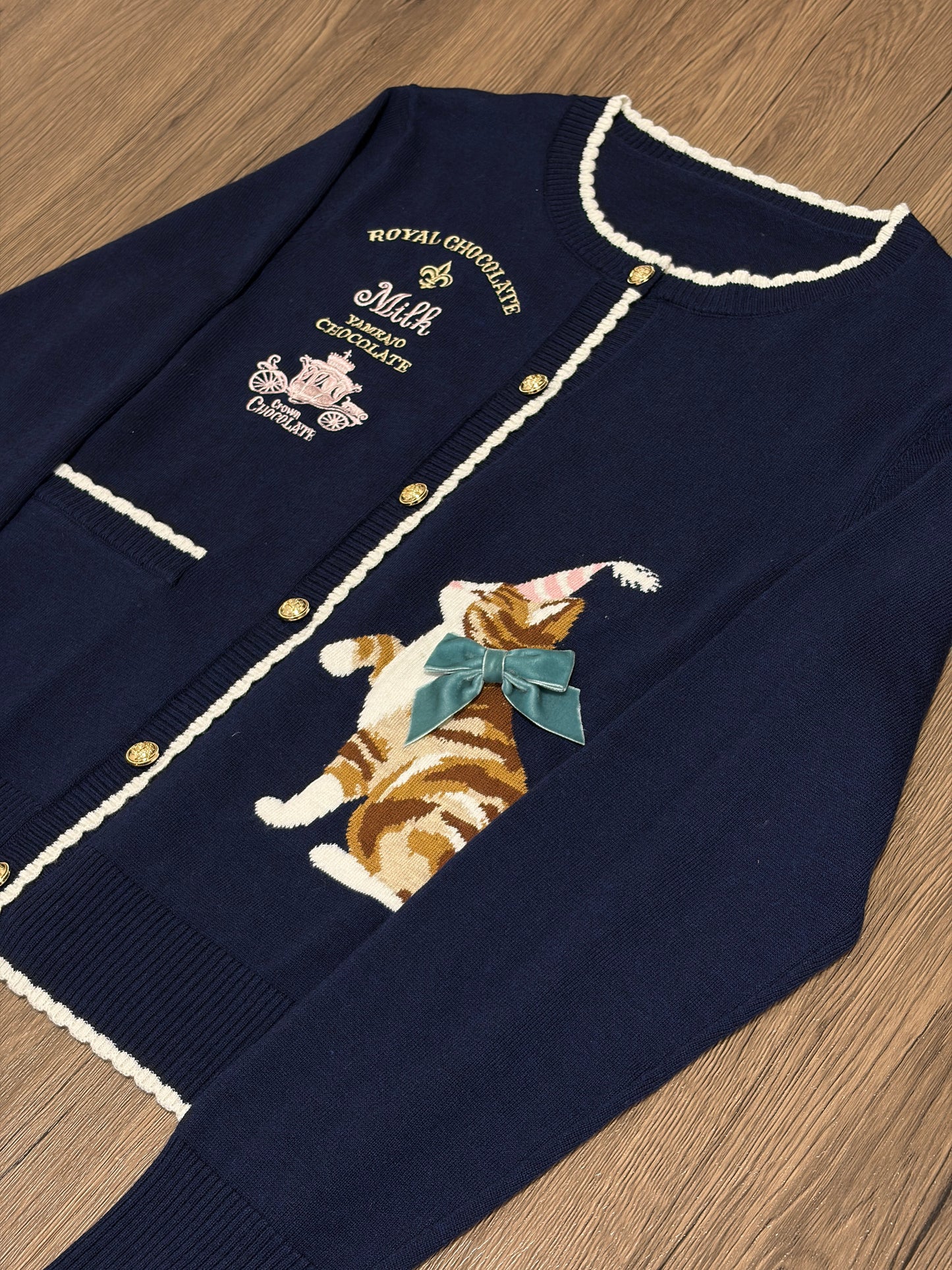 【受注予約~2/26】Chocolate カーディガン【YAMKAJO】