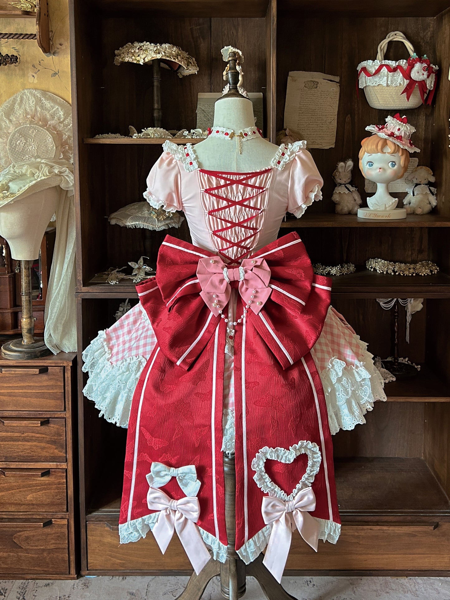 【受注予約~12/18】Sweet Berry Rabbit アクセサリー【蜜桃白茶】