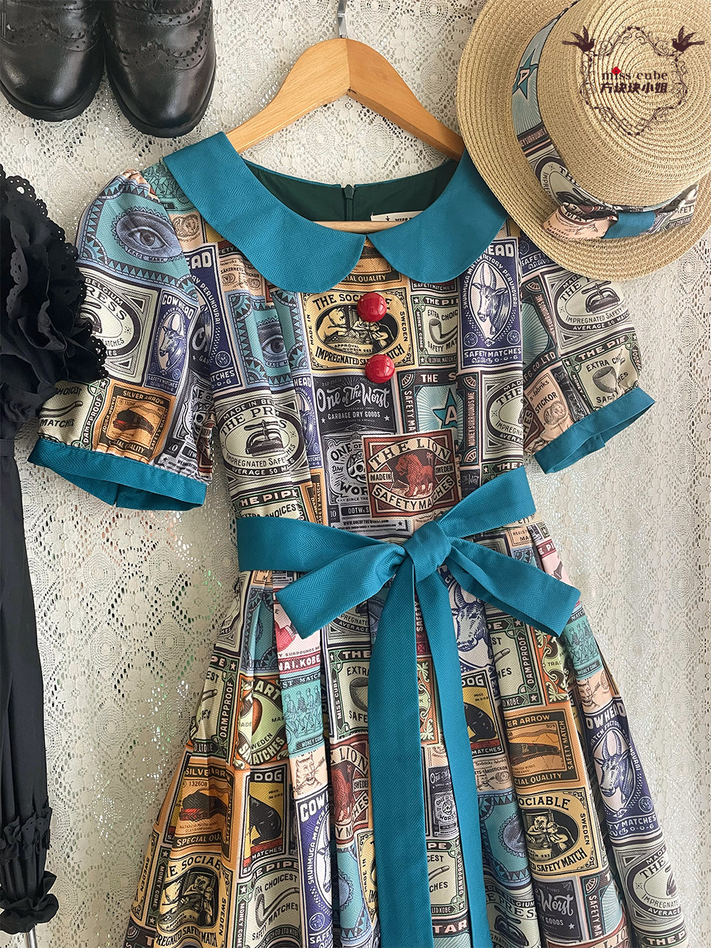 Antique Labels ワンピース【Miss Cube】