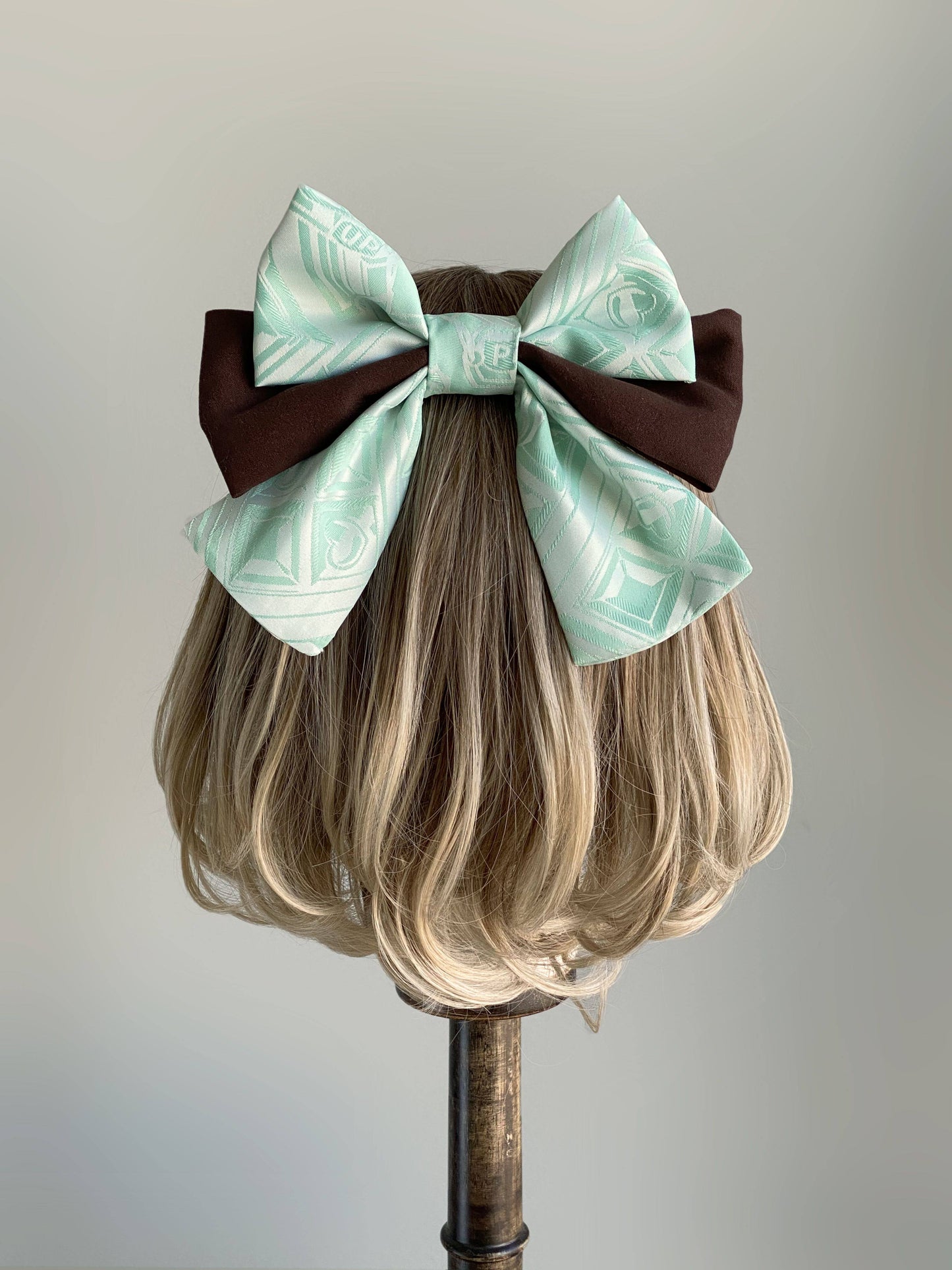 [Pre-orders until March 12th] Chooocolate Ribbon Barrette, Ribbon Pin, Brooch [PINK UP]