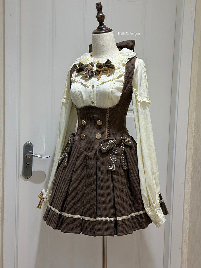【受注予約~1/12】スイートカヌレ ブラウス【Belle Langue】