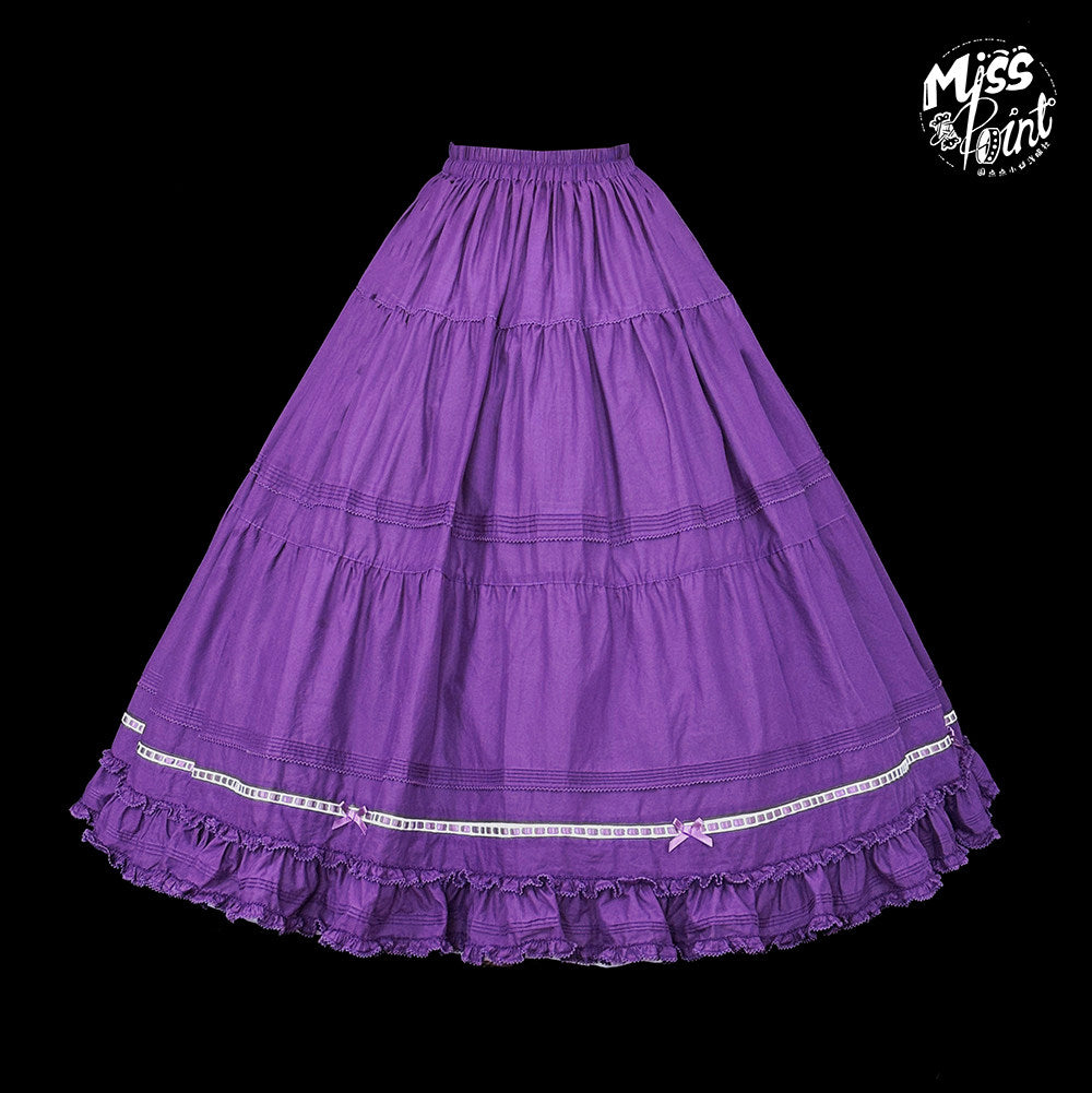 【受注予約~7/23】Orchard of the Four Seasons スカート【Miss Point】