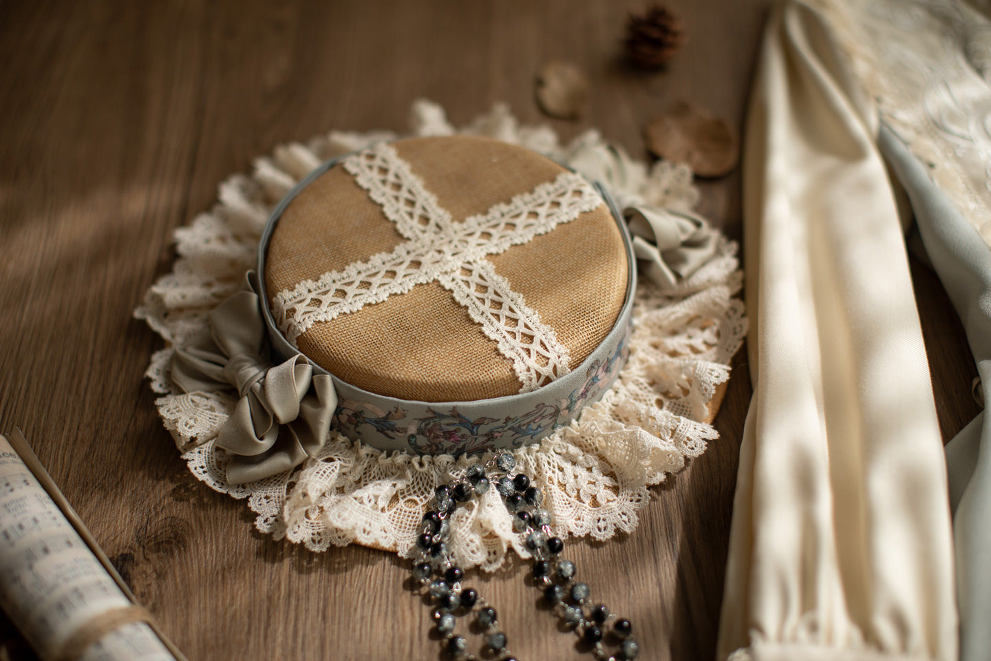 【受注予約~12/10】花窓賛歌 ハット【Avenue d'Enfer】