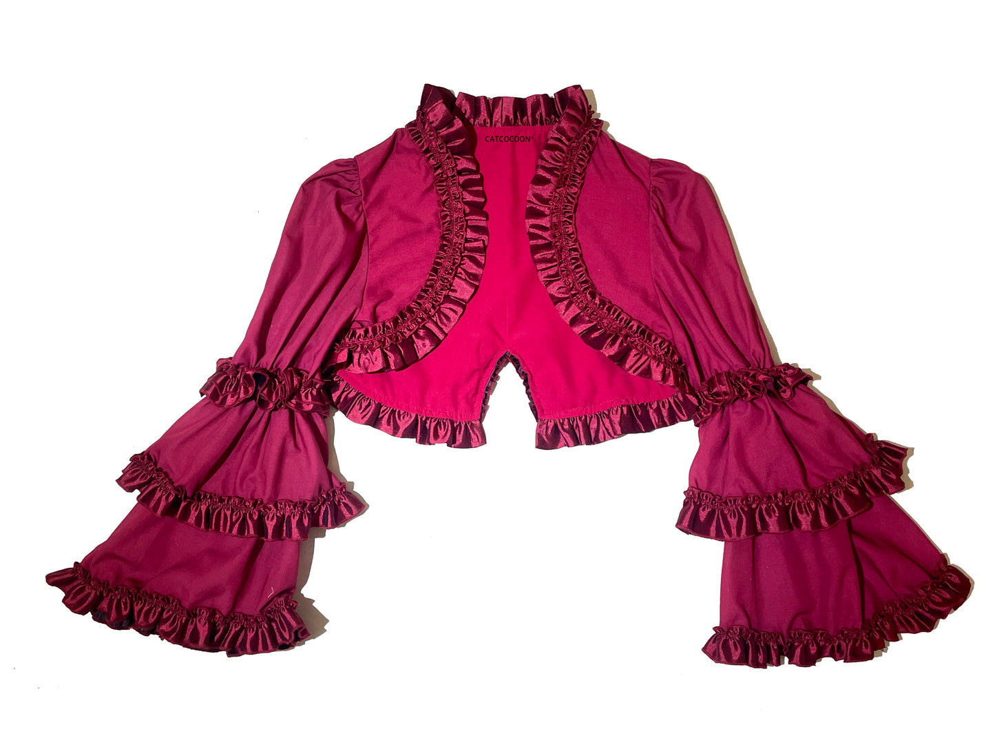 【受注予約~2/19】Lacy Cross ジャケット【CATCOCOON】