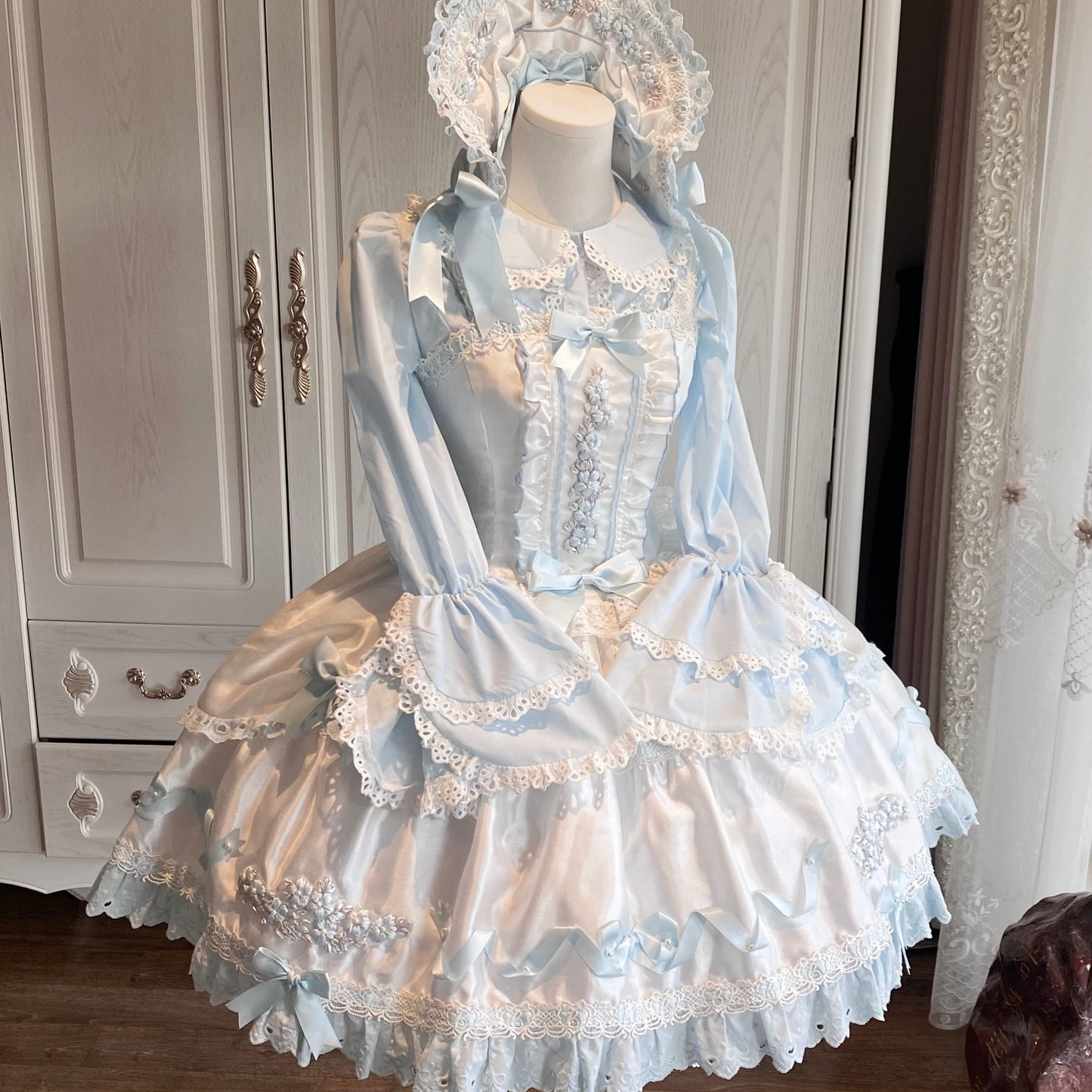 【受注予約~10/15】Bouquet Charlotte ブラウス【Bolelo】