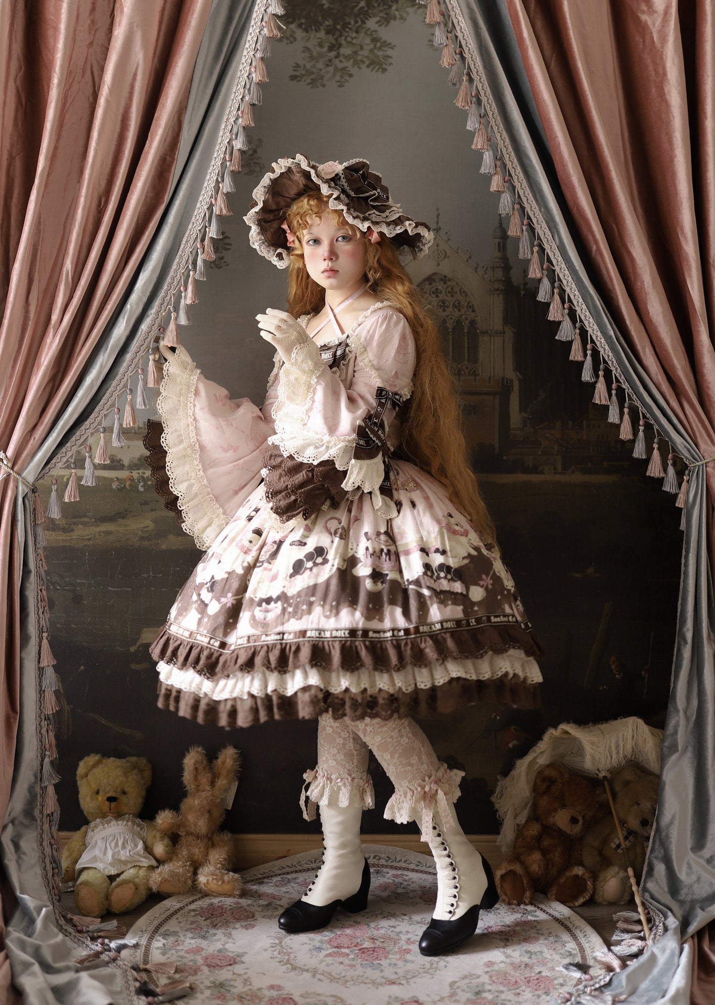 【受注予約~1/28】Ollie Ollie ワンピース・ジャンパースカート・ブラウス【Dream Doll】