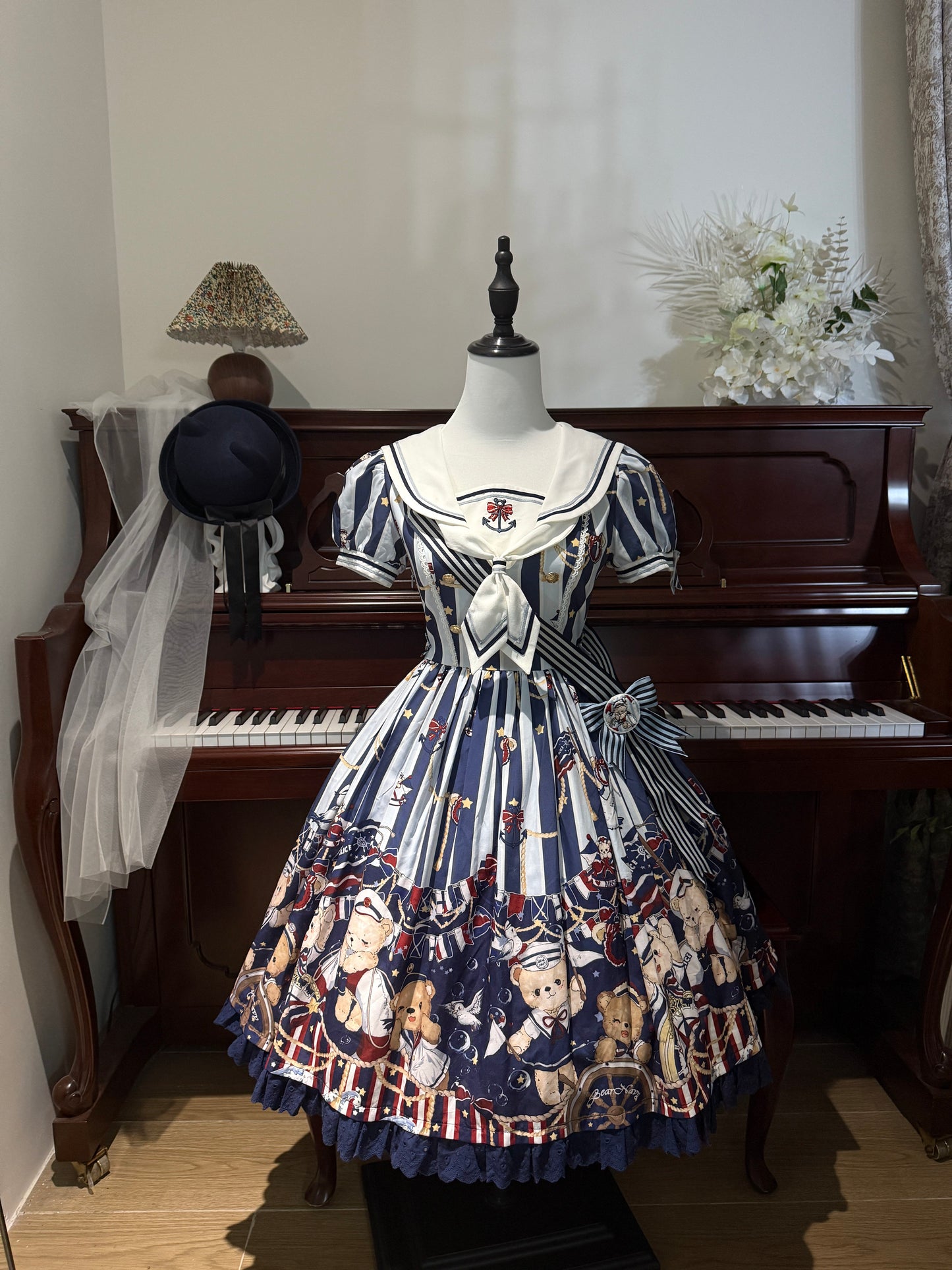 Marine Bear Kleid und Komplettset „Alice“