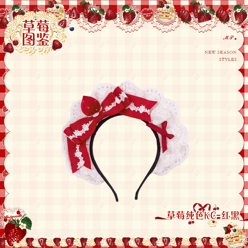 【受注予約~11/18】Strawberry Cake Illustration アクセサリー【花与珍珠匣】