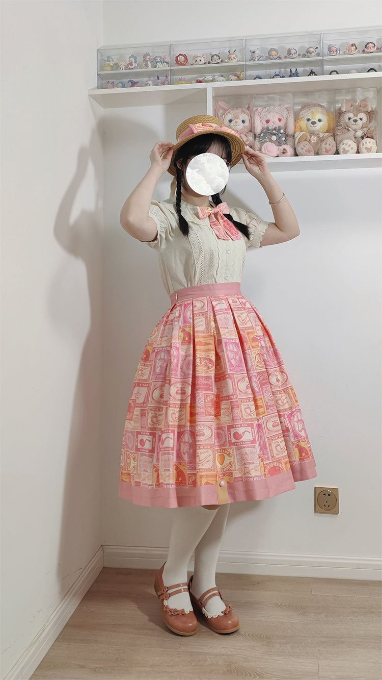 Antique Labels スカート【Miss Cube】