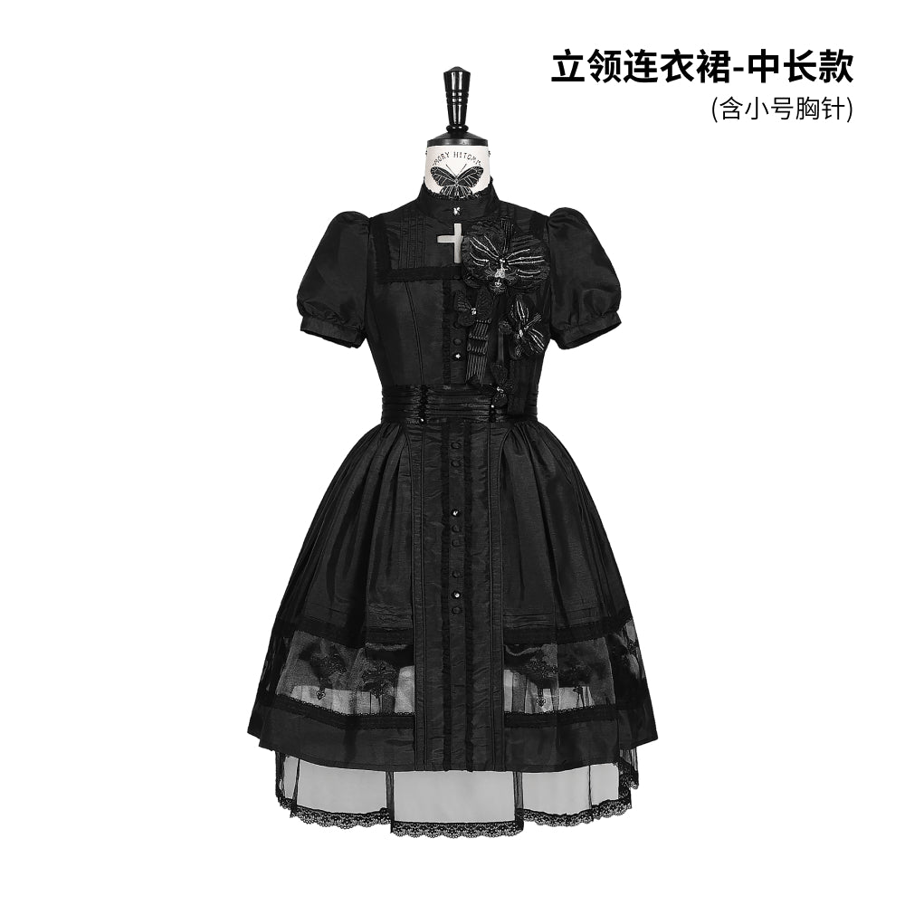 【受注予約~9/2】Spectral Orchid ワンピース(タイプ2)【魔女販售】