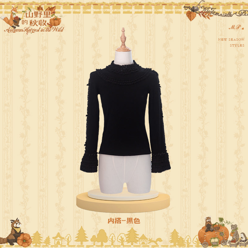 【受注予約~10/2】Autumn Harvest in the Hill ブラウス【花与珍珠匣】