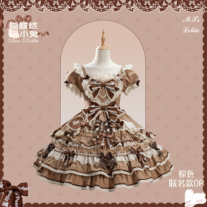 Bow Rabbit ワンピース【Melliflorpearl】