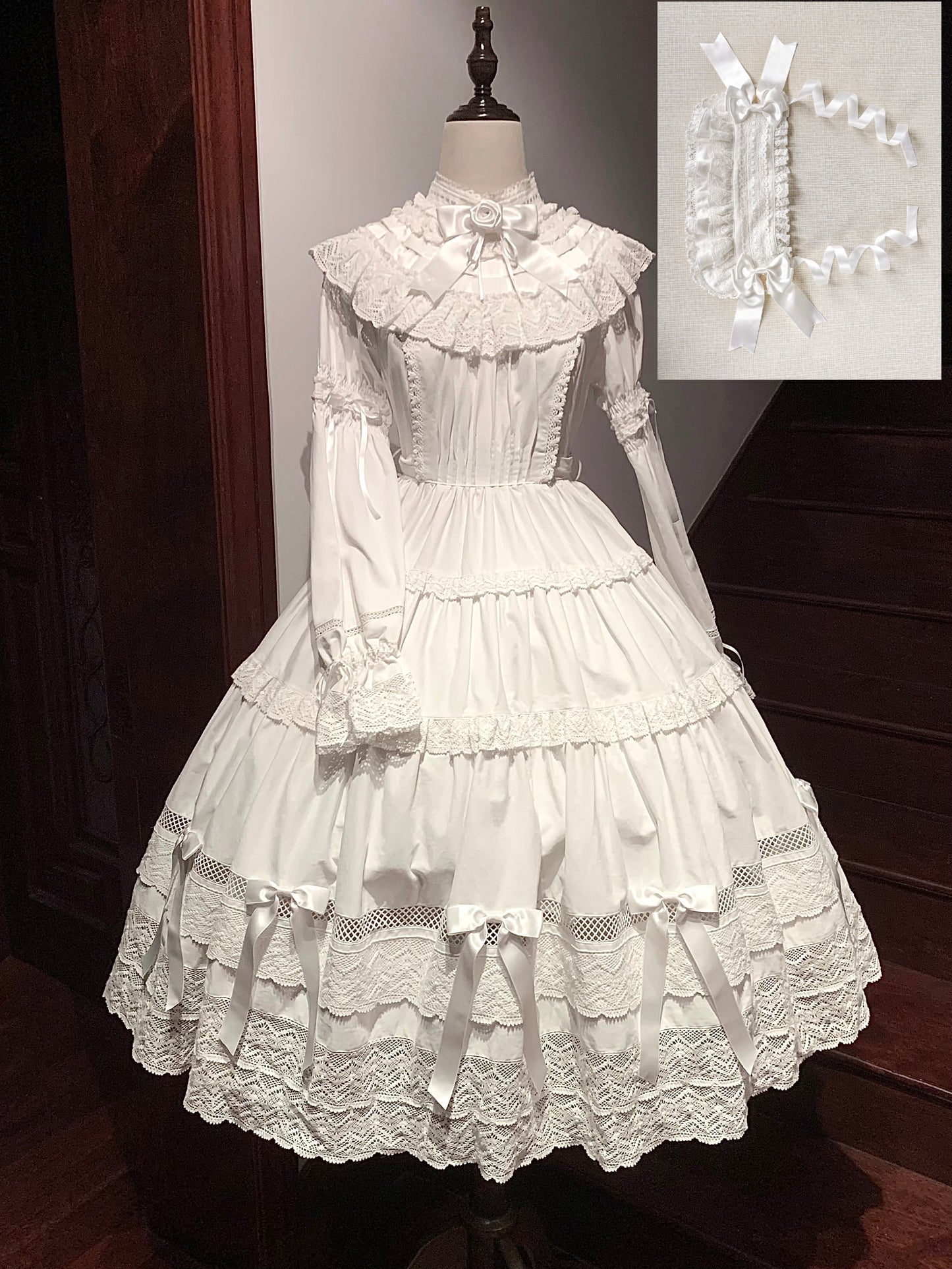 【受注予約~4/16】Edberg Rose ワンピースセット【Rose And Neverland】