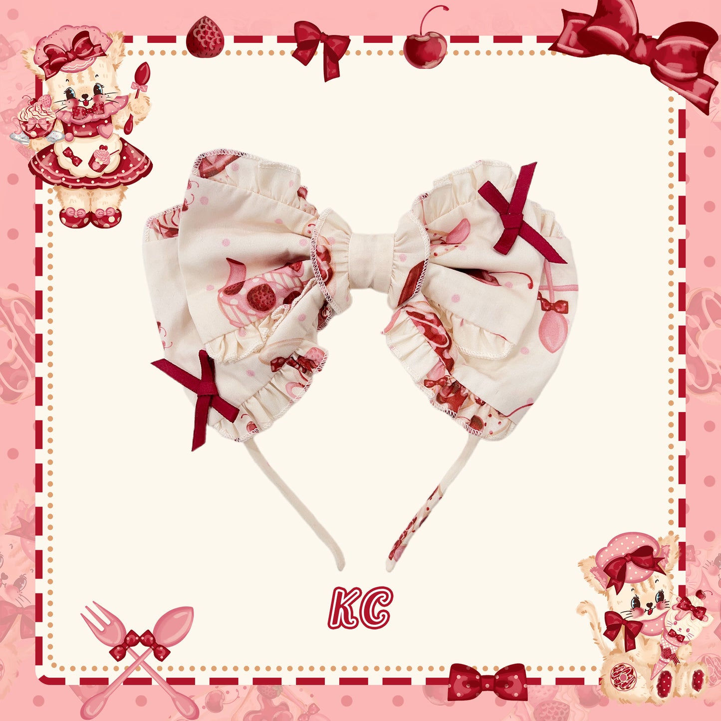 Strawberry Dessert Shop アクセサリー【Cupcakes】