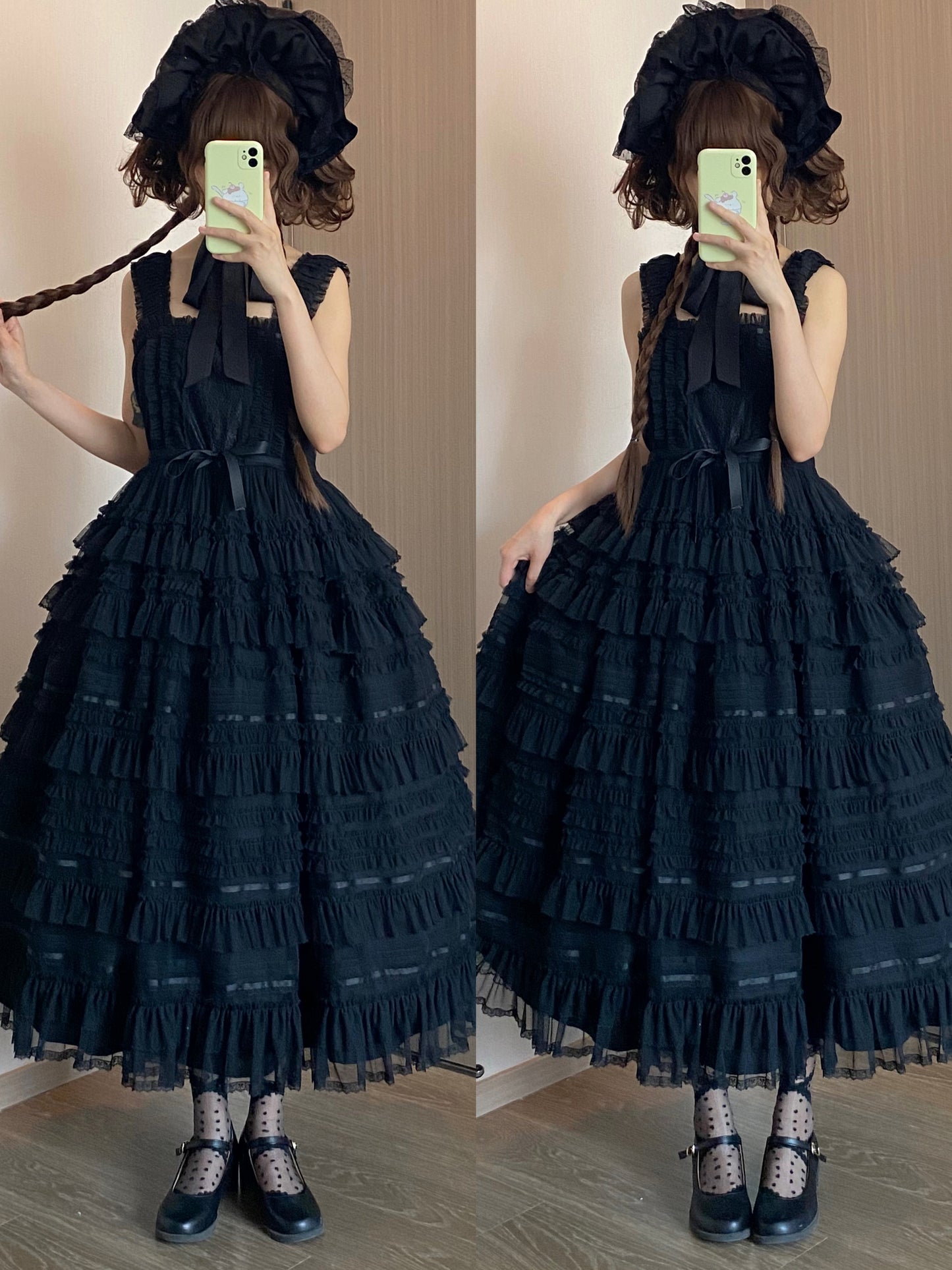 Hazy Dream ジャンパースカート【銀杏指針】