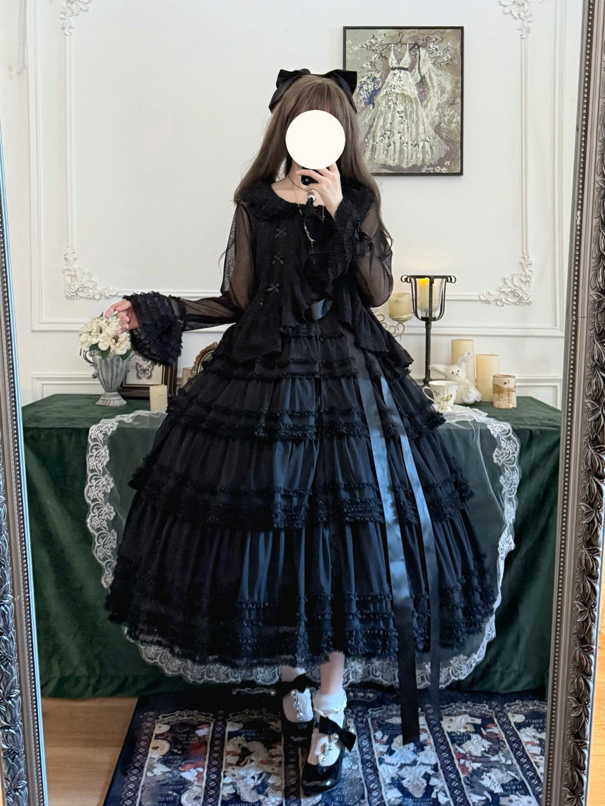 【受注予約~12/24】Lillian's Summer ジャンパースカート(タイプ2・ロング丈)【Spring Flower Language】