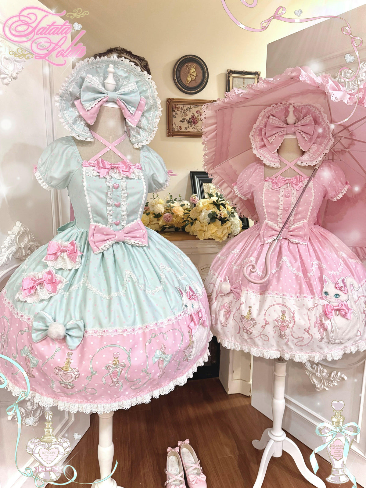 Perfume Cat ワンピース・ブラウス【TaTaTa Lolita】