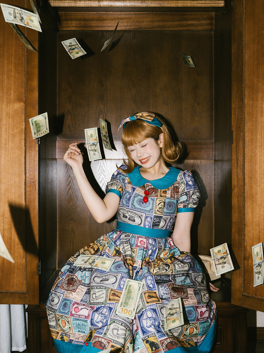 Antique Labels ワンピース【Miss Cube】