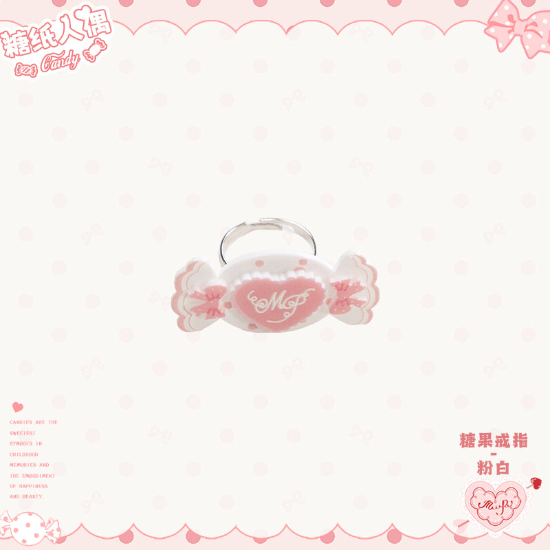 【受注予約~12/8】Candy Wrapper アクセサリー【花与珍珠匣】